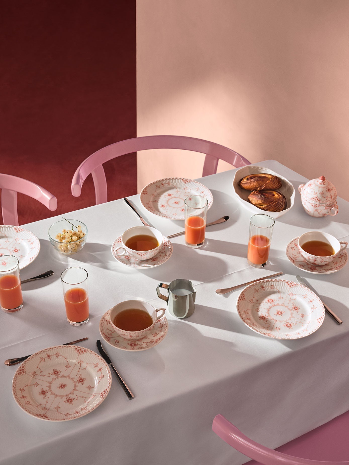 Coral Fluted Half Lace | Royal Copenhagen