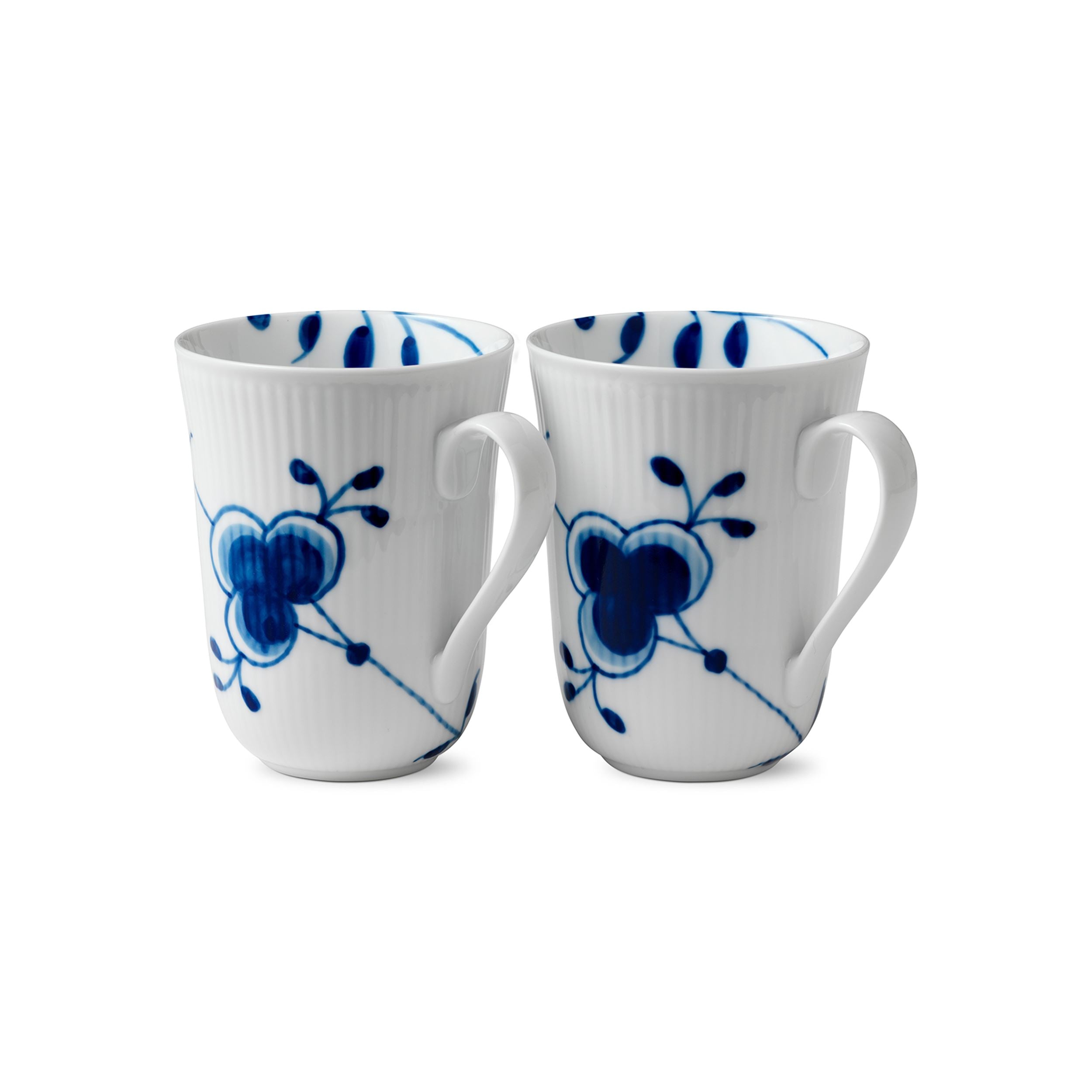   Blue Fluted Mega 4点 Blue Fluted Mega Cup, 36 cl, 2 pcs | Royal Copenhagen