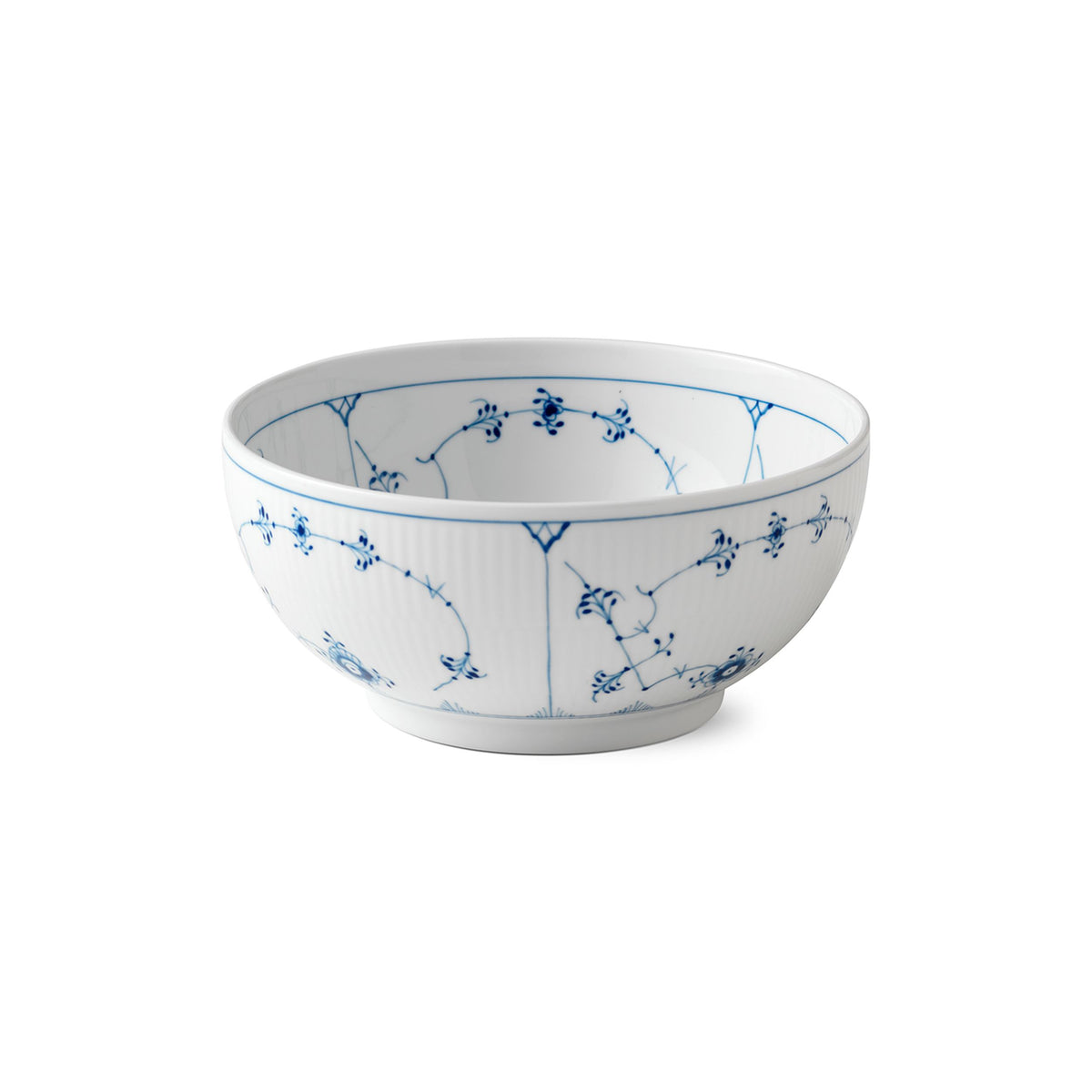 Blue Fluted Plain Bowl, 180 cl