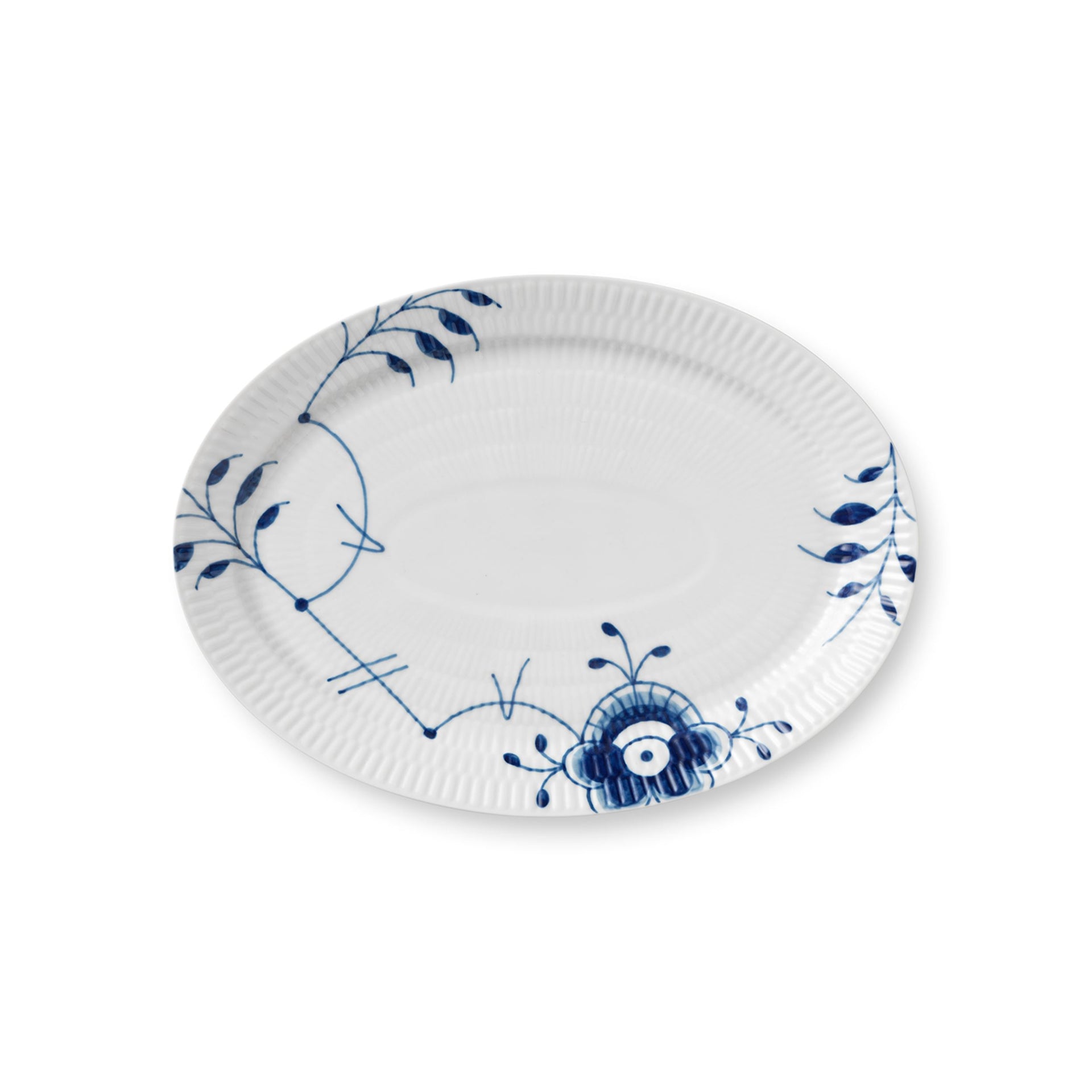 Blue Fluted Mega Dish, 28 cm