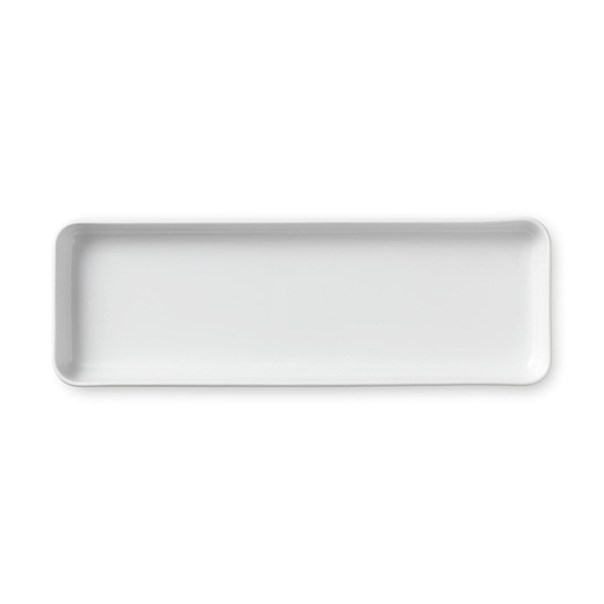 White Fluted Dish, 36 cm