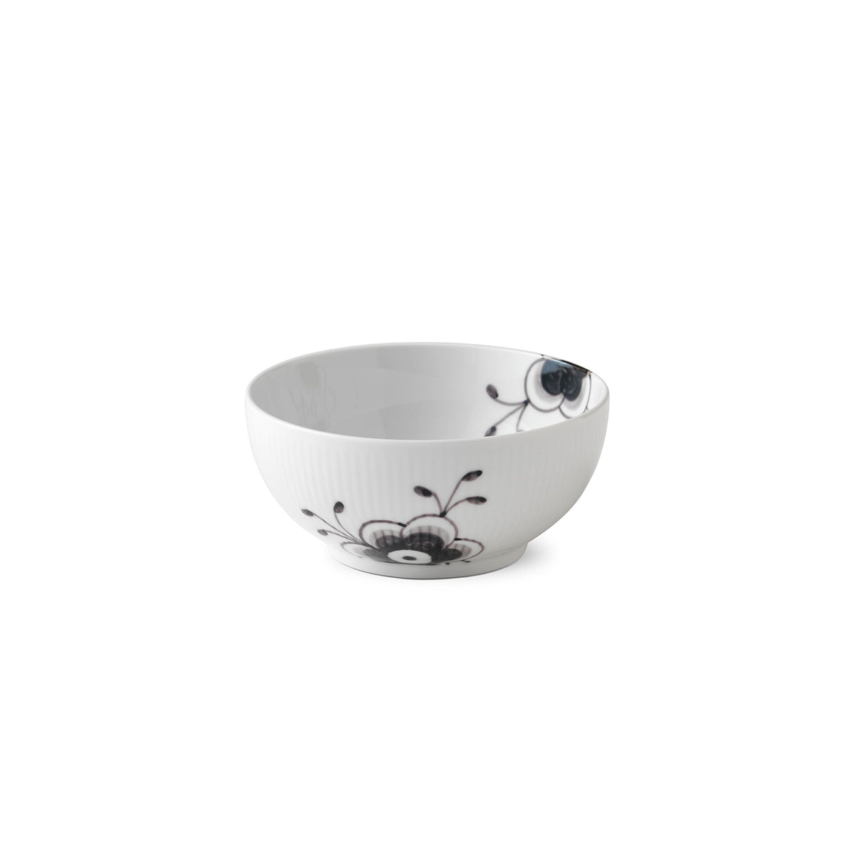 Black Fluted Mega Bowl, 73 cl