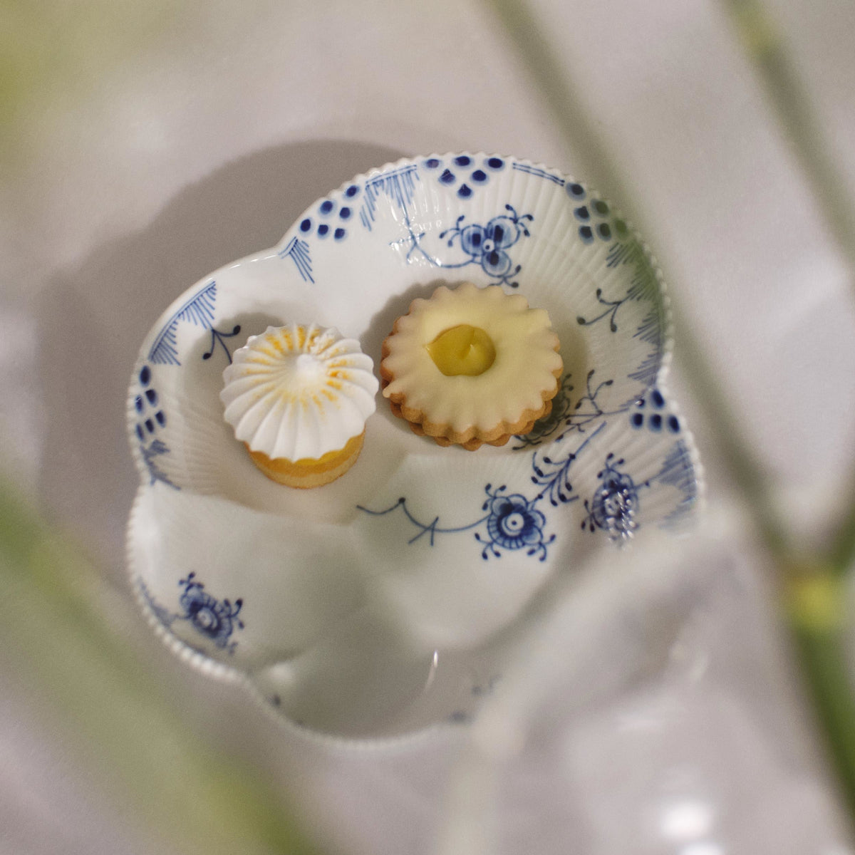 Elements Blau Schale, 19 cm - Blue Elements Dish, 19 cm