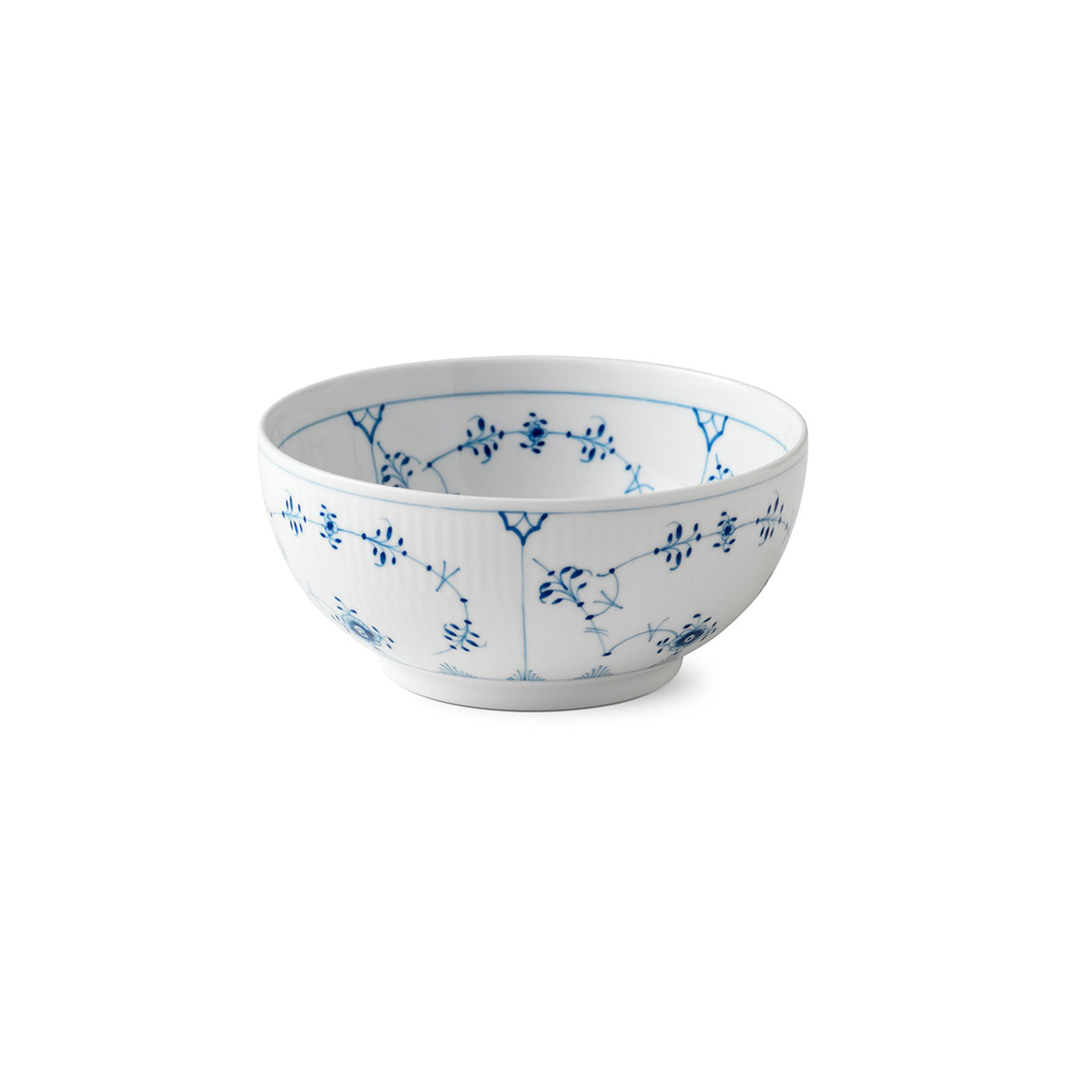 Blue Fluted Plain Bowl, 110 cl