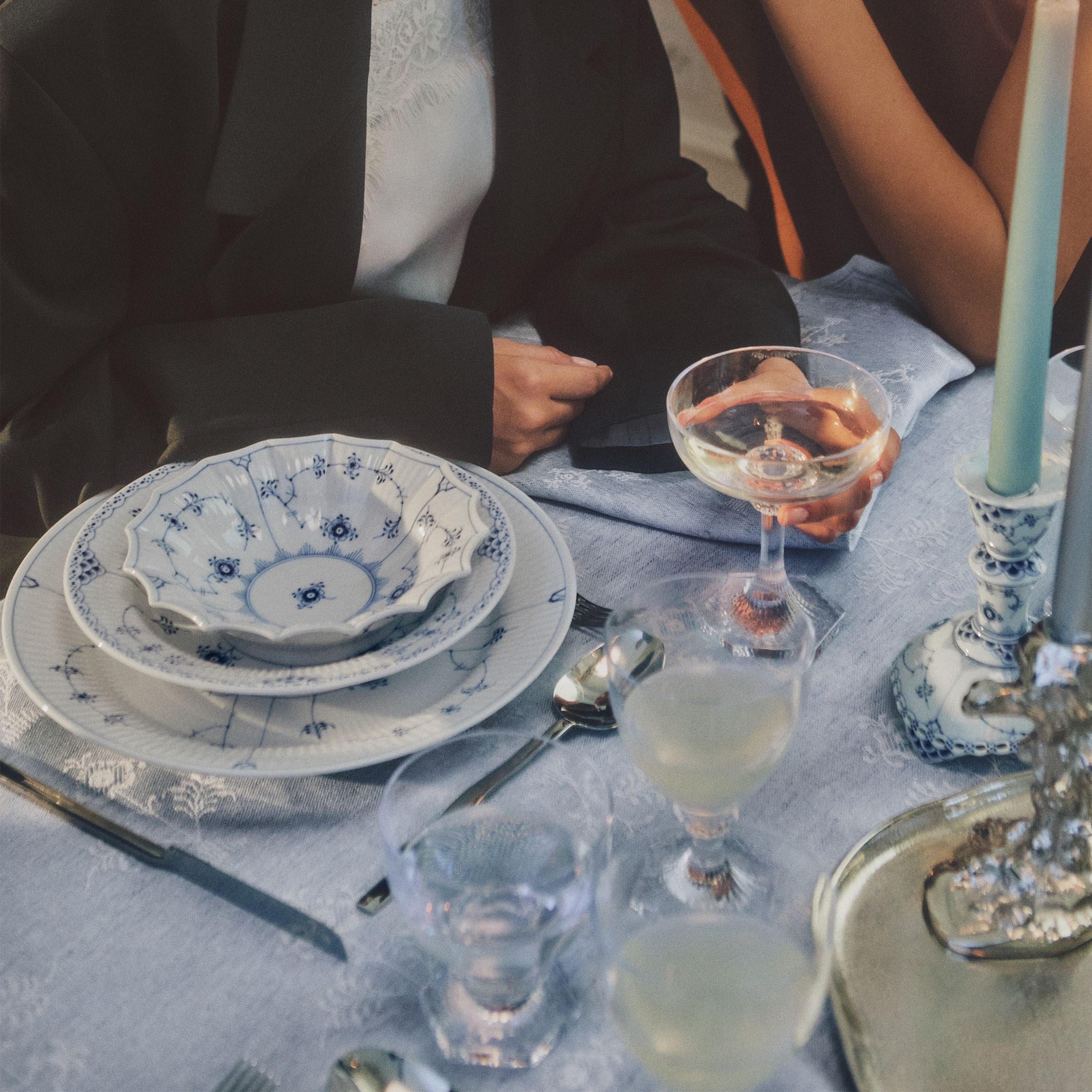 Blue Fluted Plain Plate, 27 cm | Royal Copenhagen