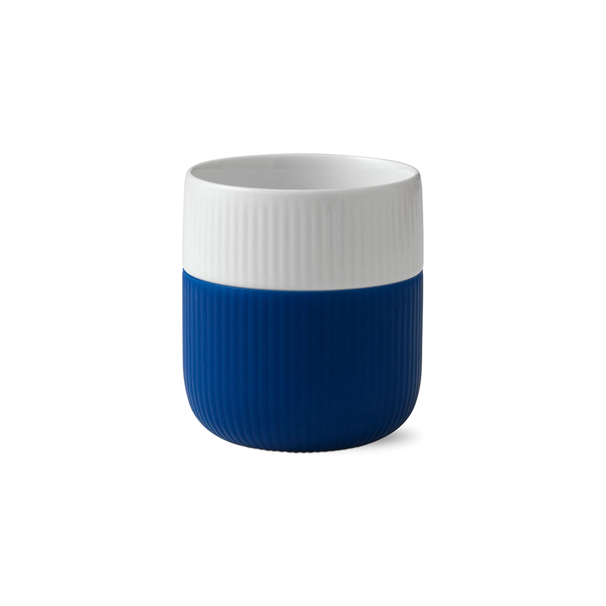 Fluted Contrast Mug, Mega Blue, 35 cl
