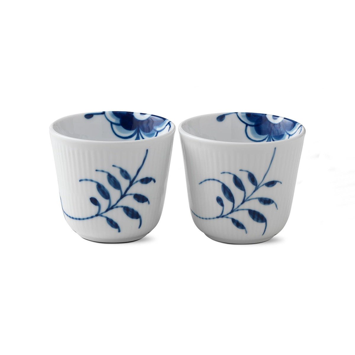Blue Fluted Mega Thermal Mug, 26 cl, 2 pcs