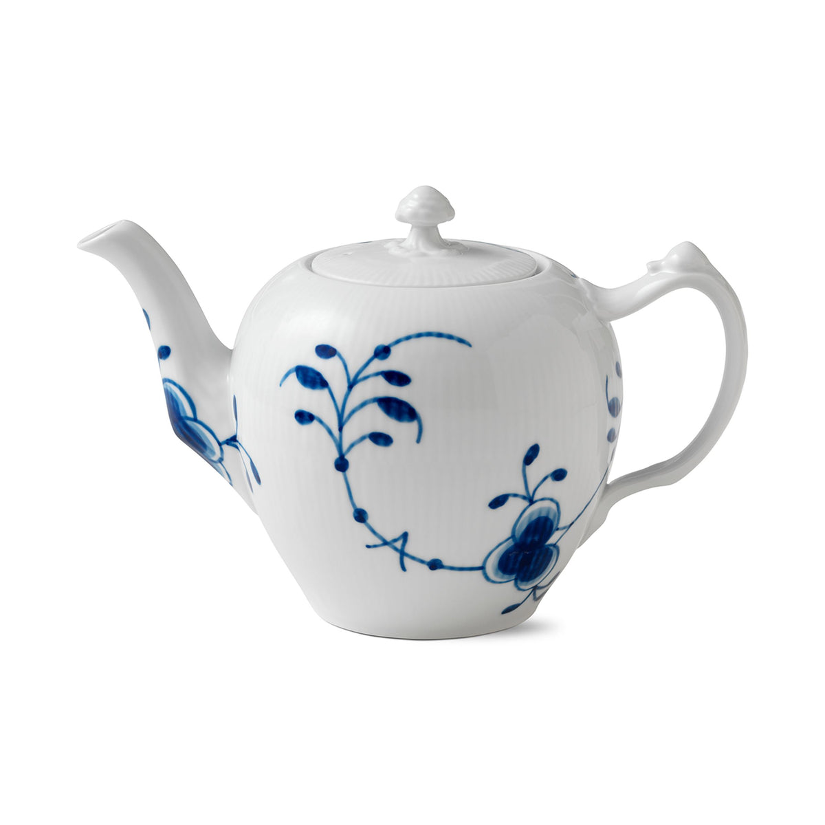 Blue Fluted Mega Teapot, 100 cl