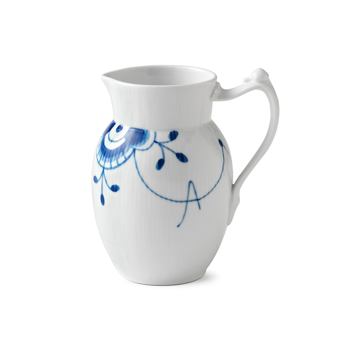 Blue Fluted Mega Jug, 90 cl