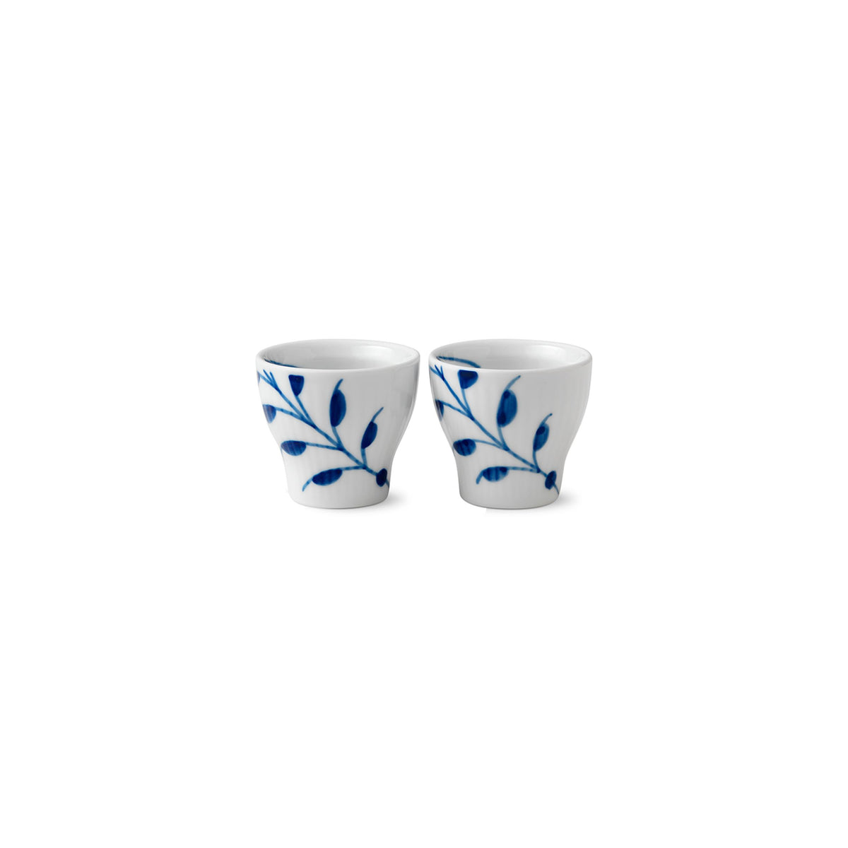 Blue Fluted Mega Egg Cup, 4.8 cm, 2 pcs