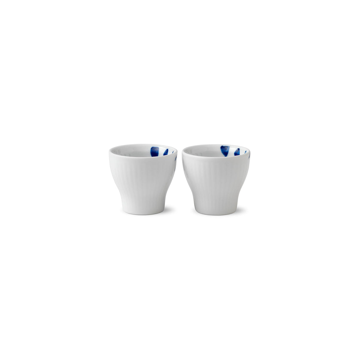 Blue Fluted Mega Egg Cup, 4.8 cm, 2 pcs