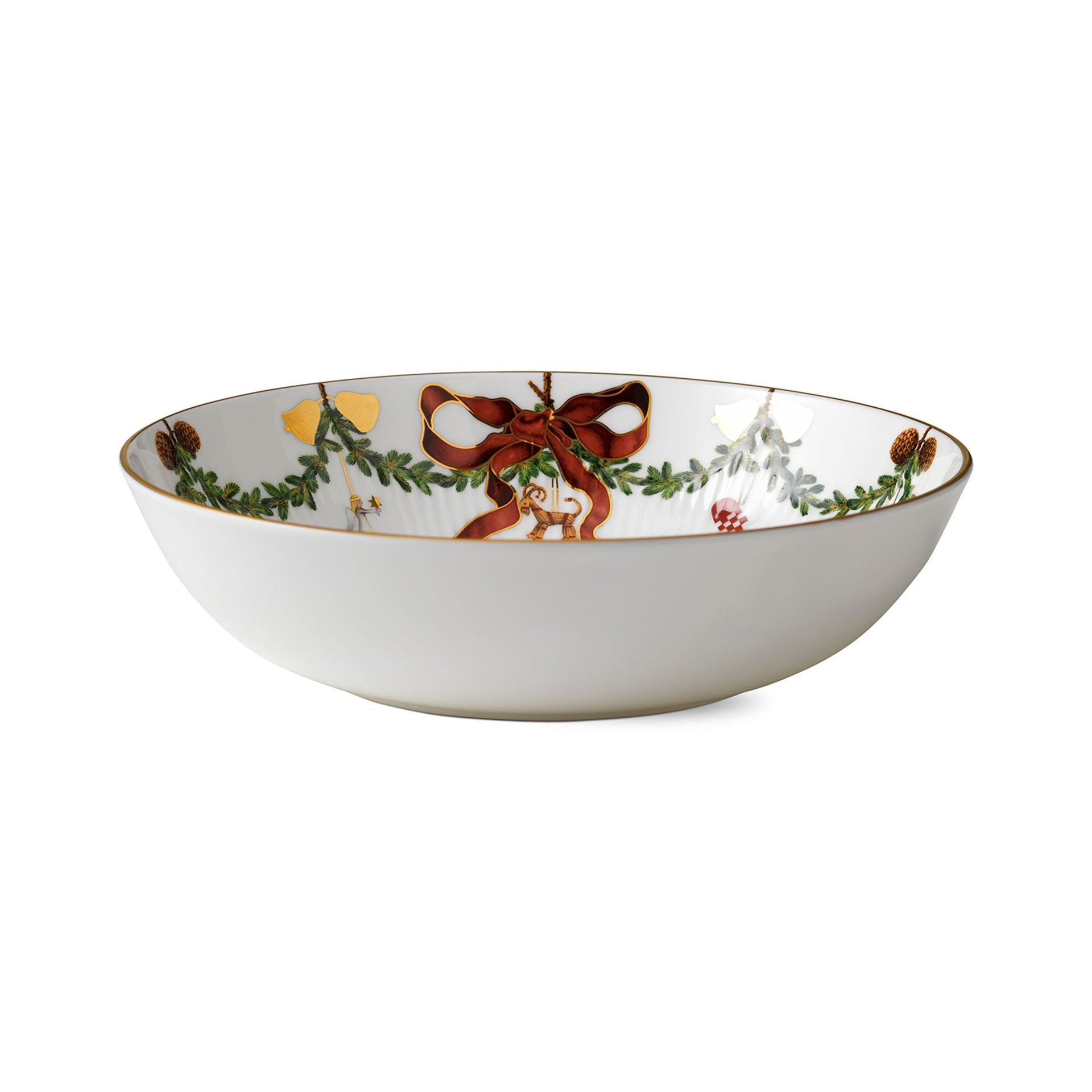 Star Fluted Christmas Bowl, 175 cl