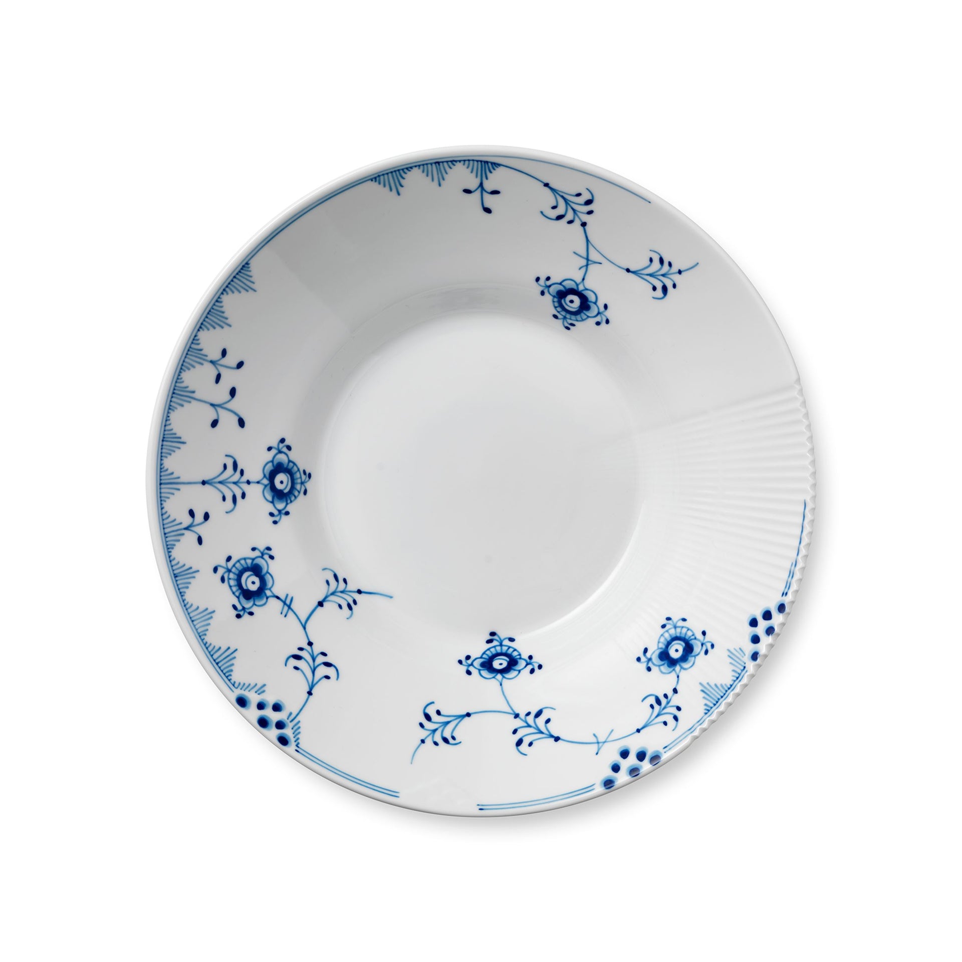 Elements Blau Tiefer Teller, 25 cm - Blue Elements Deep Plate, 25 cm