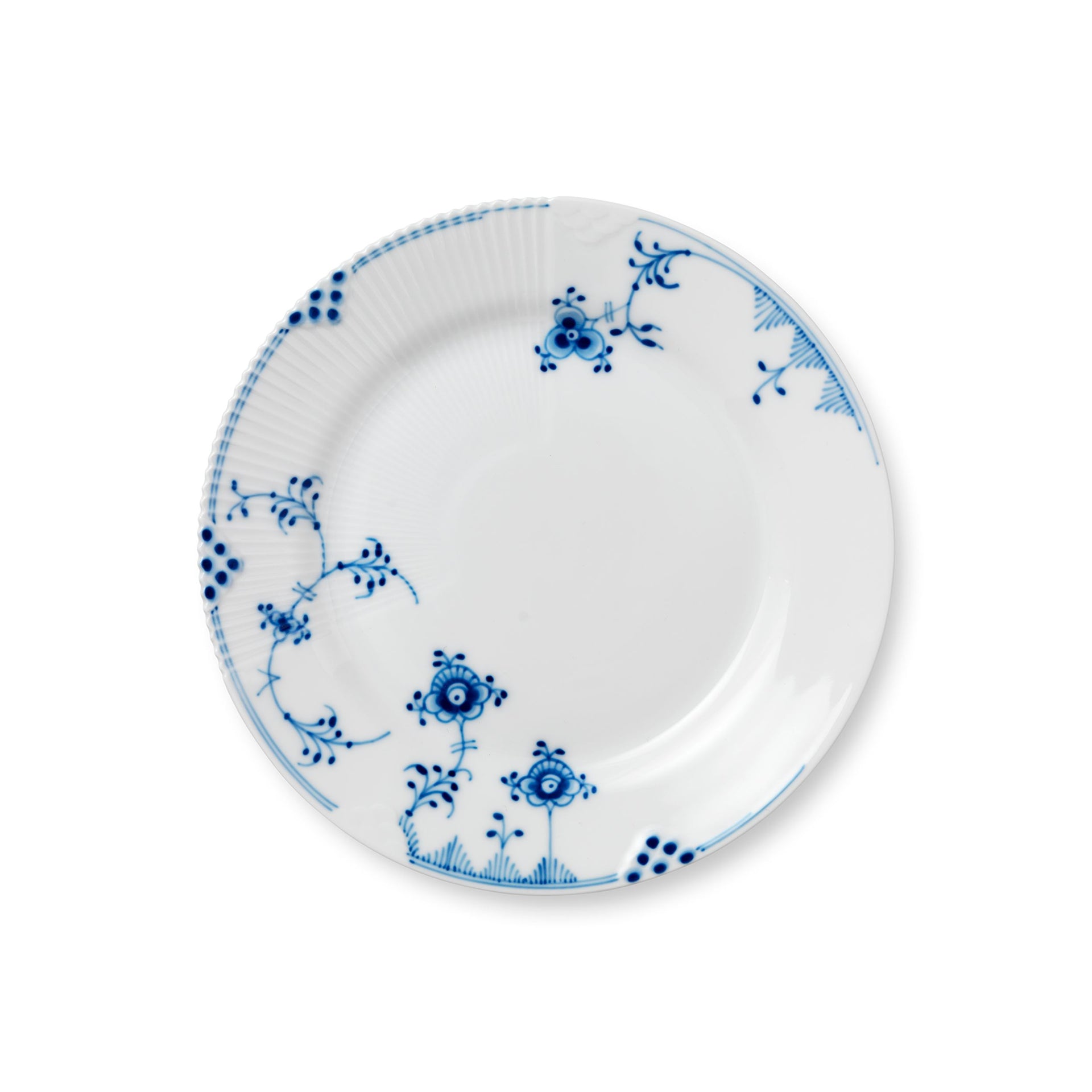 Blue Elements Plate, 22 cm