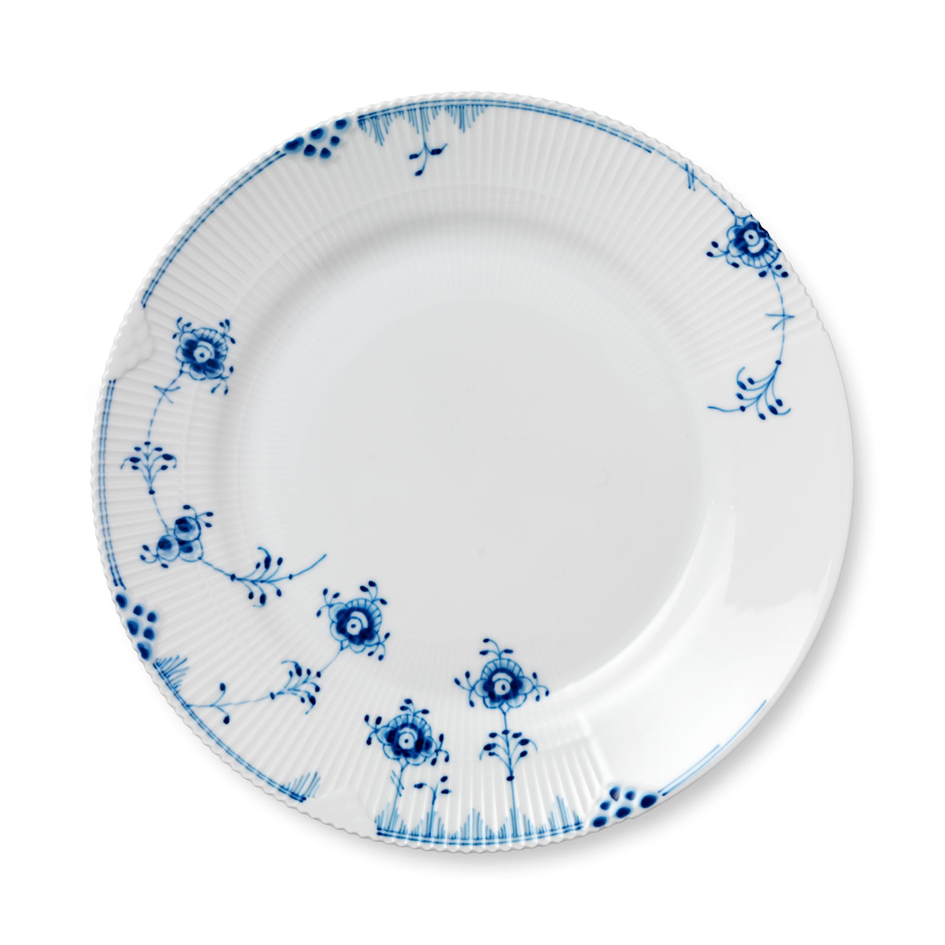 Blue Elements Plate, 28 cm