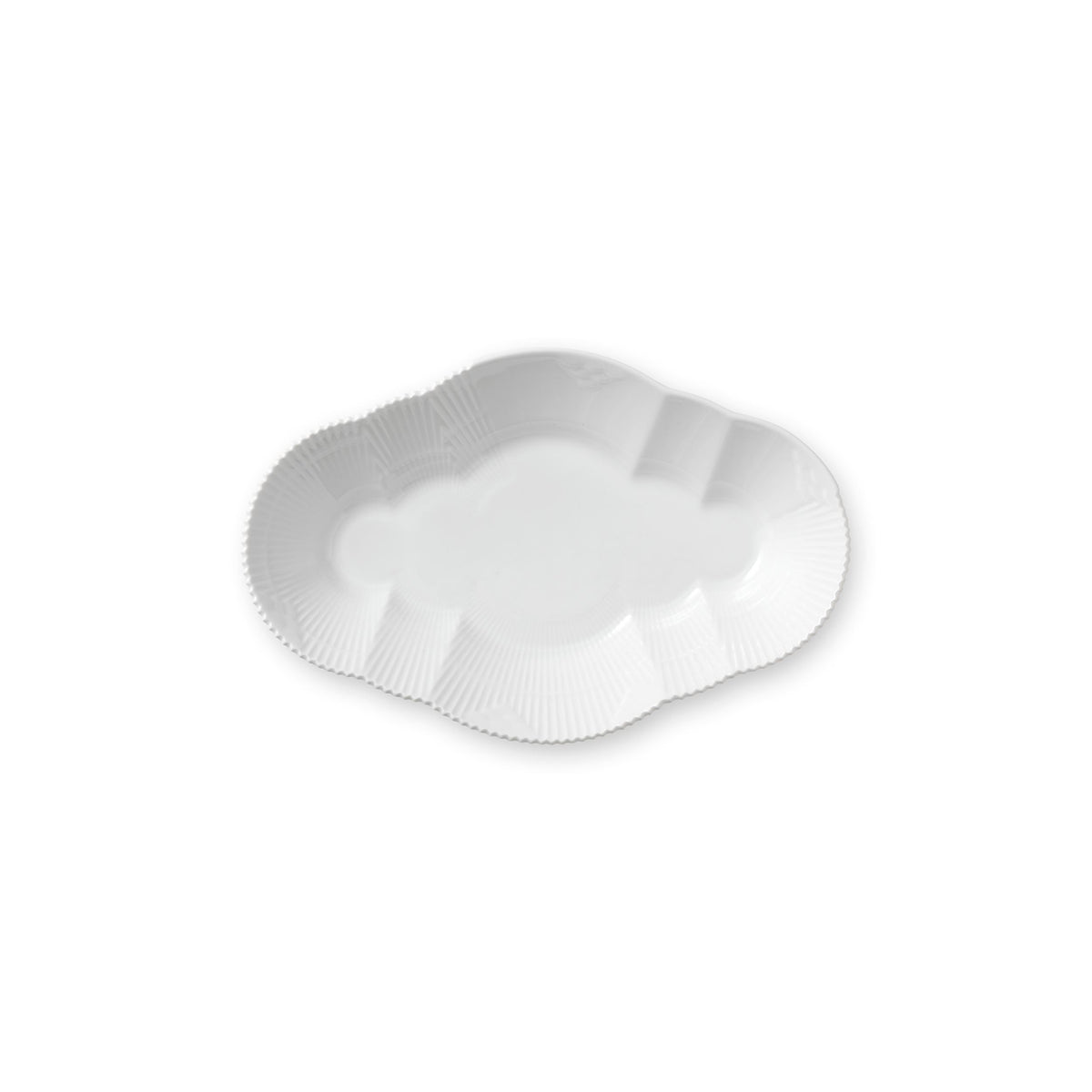 White Elements Dish, 23 cm