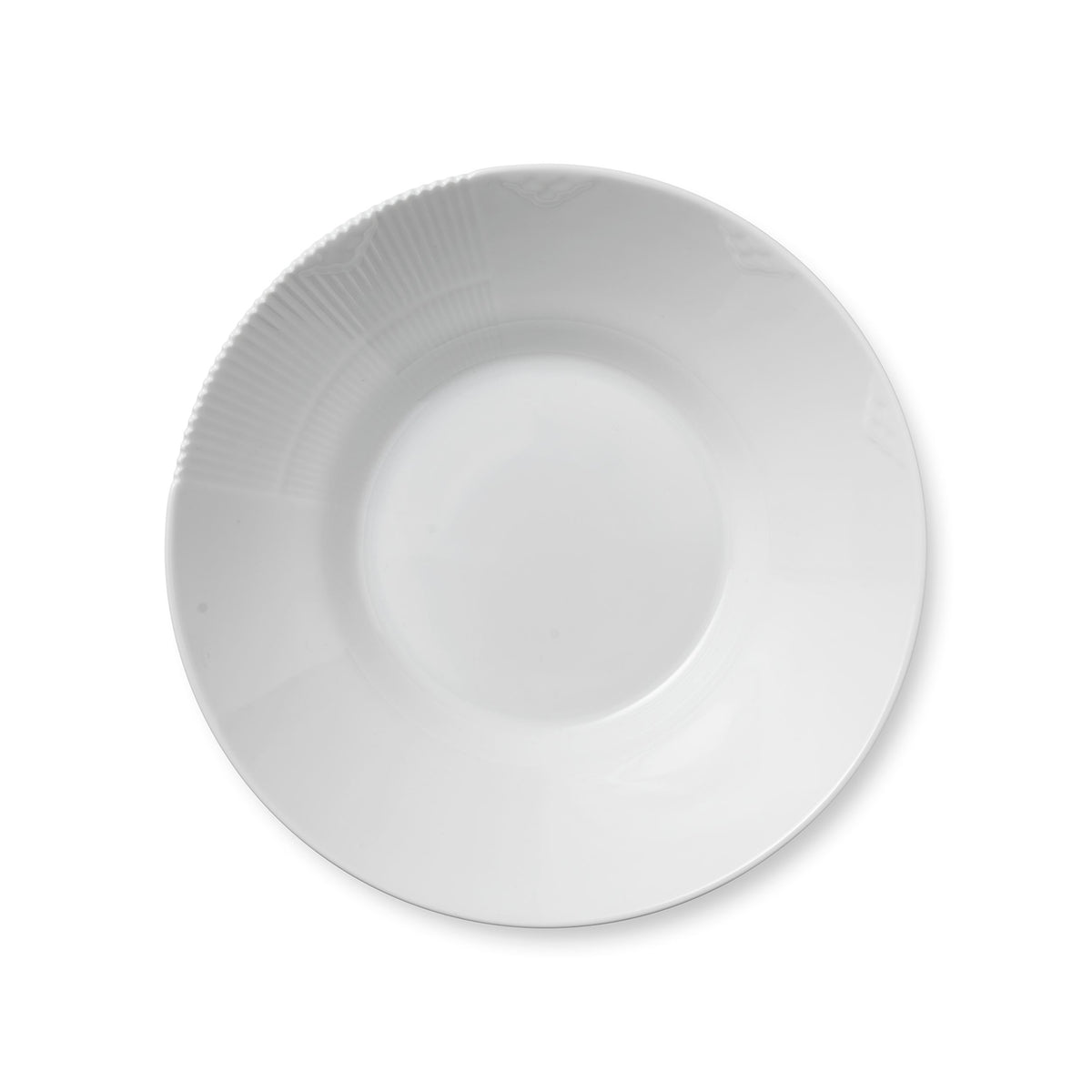 Elements Weiss Tiefer Teller, 25 cm