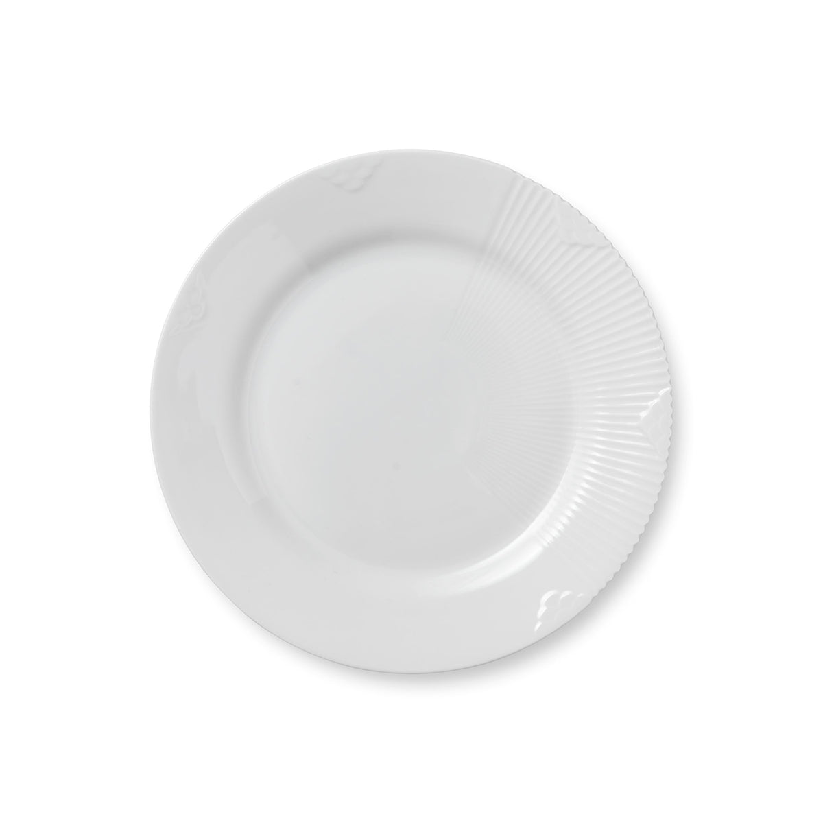 White Elements Plate, 22 cm