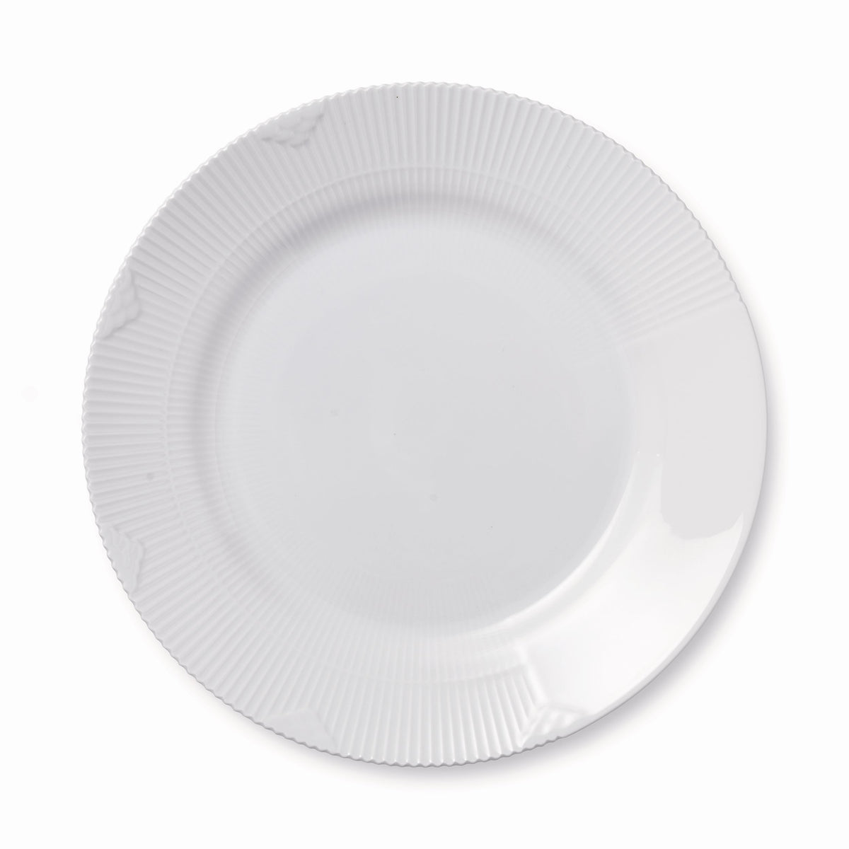 White Elements Plate, 28 cm