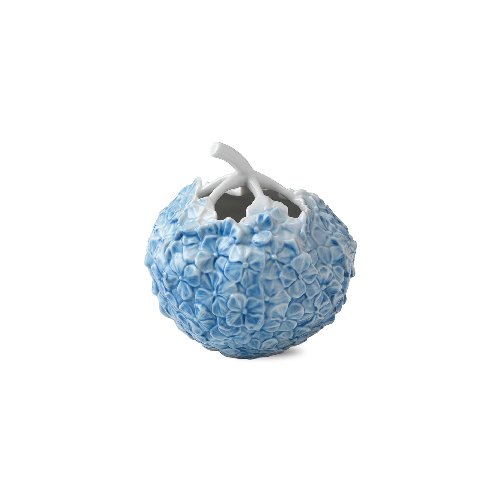 The Art of Giving Flowers Vase, Hydrangea, Light Blue, 10 cm