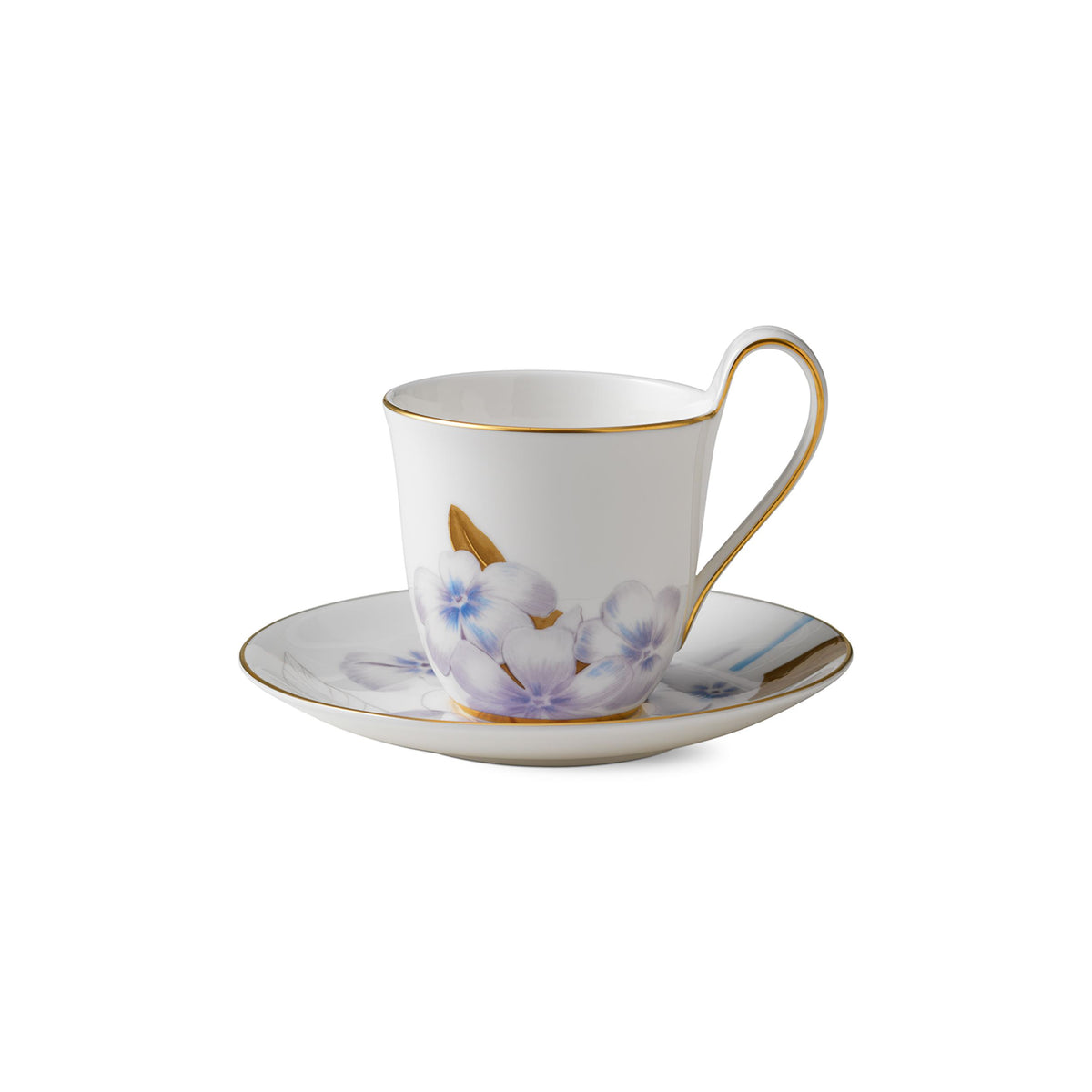 Flora High Handle Cup and Saucer, Rhododendron, 27 cl