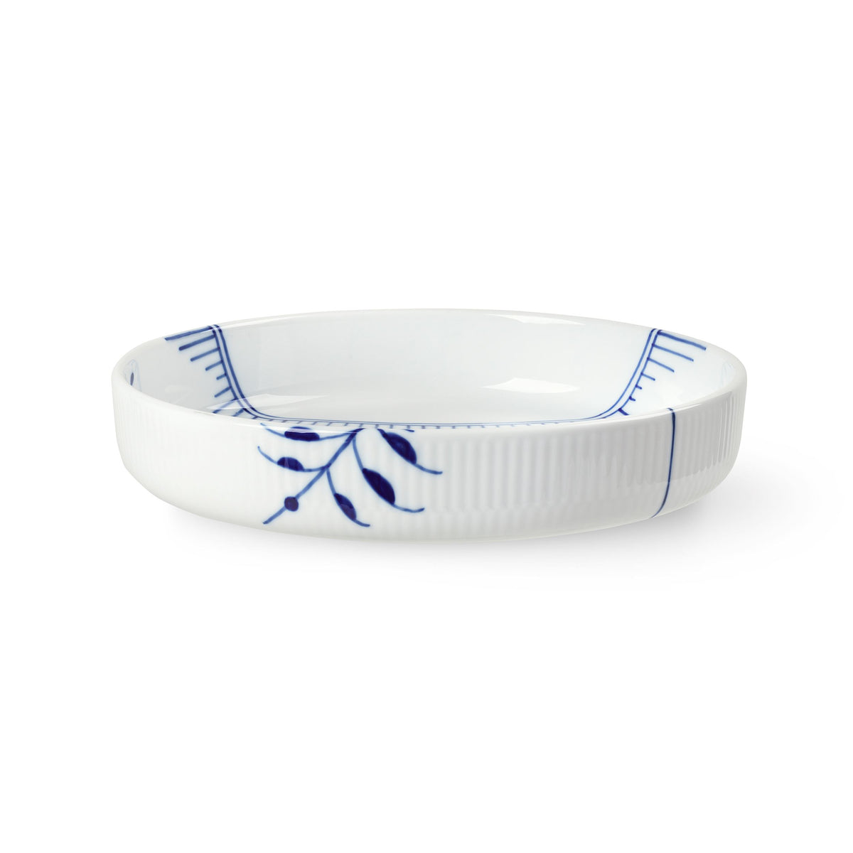 Blue Fluted Mega Ovenware, 27 cm