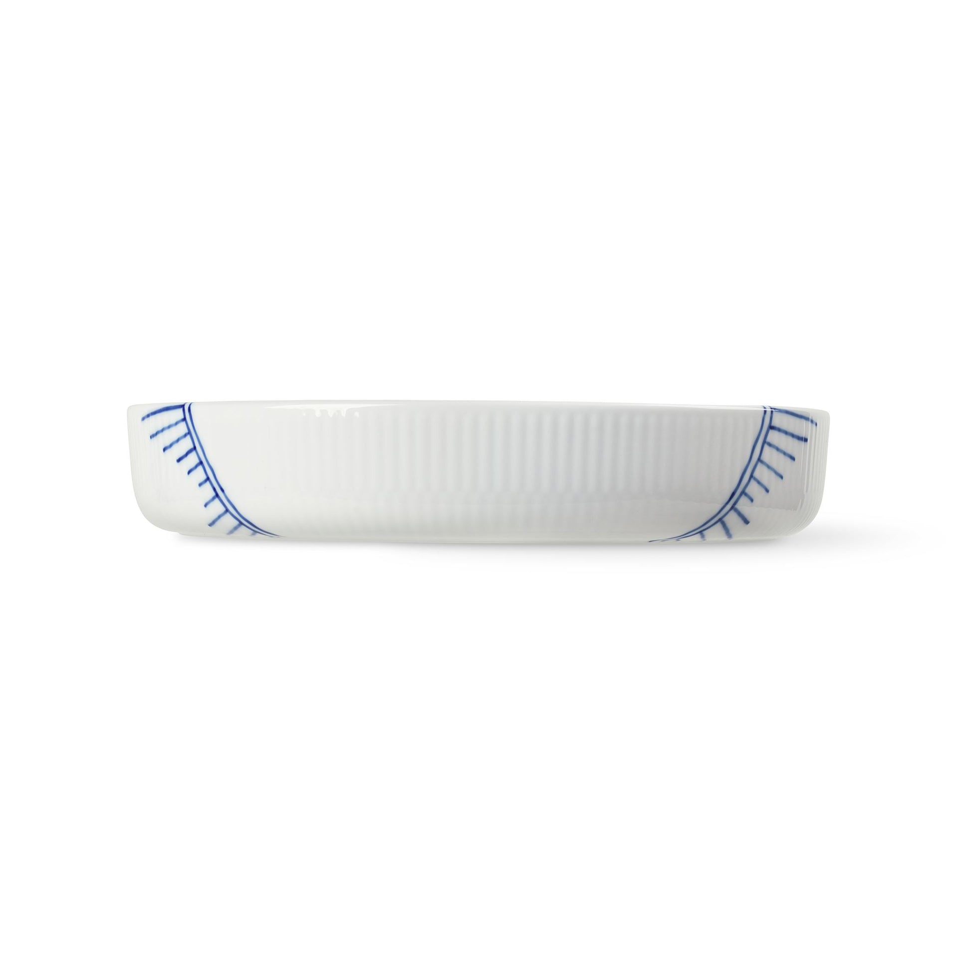 Blue Fluted Mega Ovenware, 27 cm