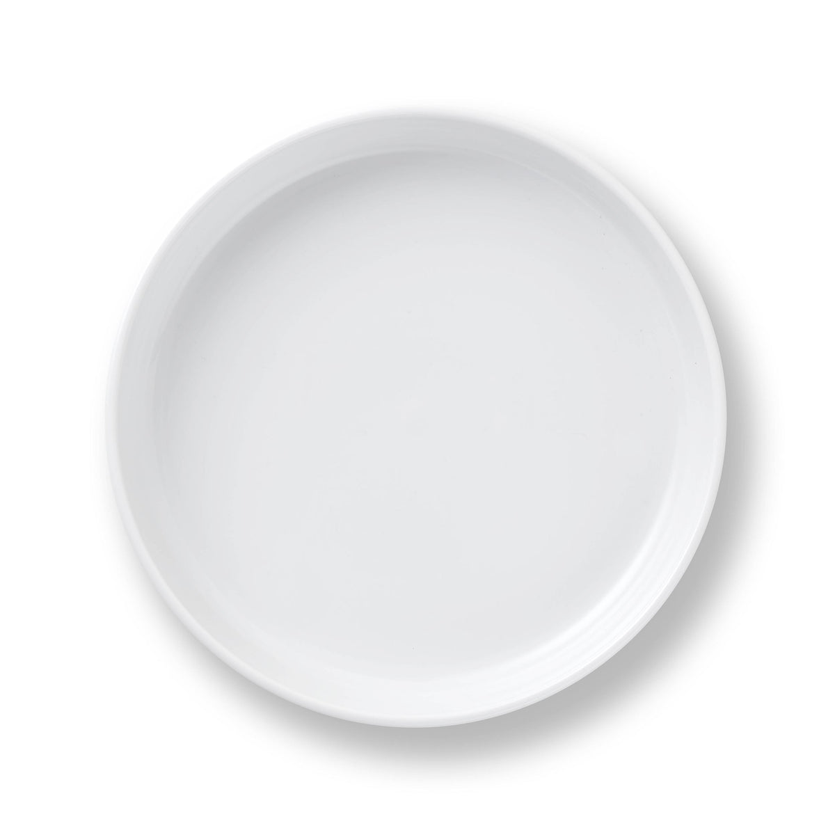 White Fluted Ovenware, 27 cm