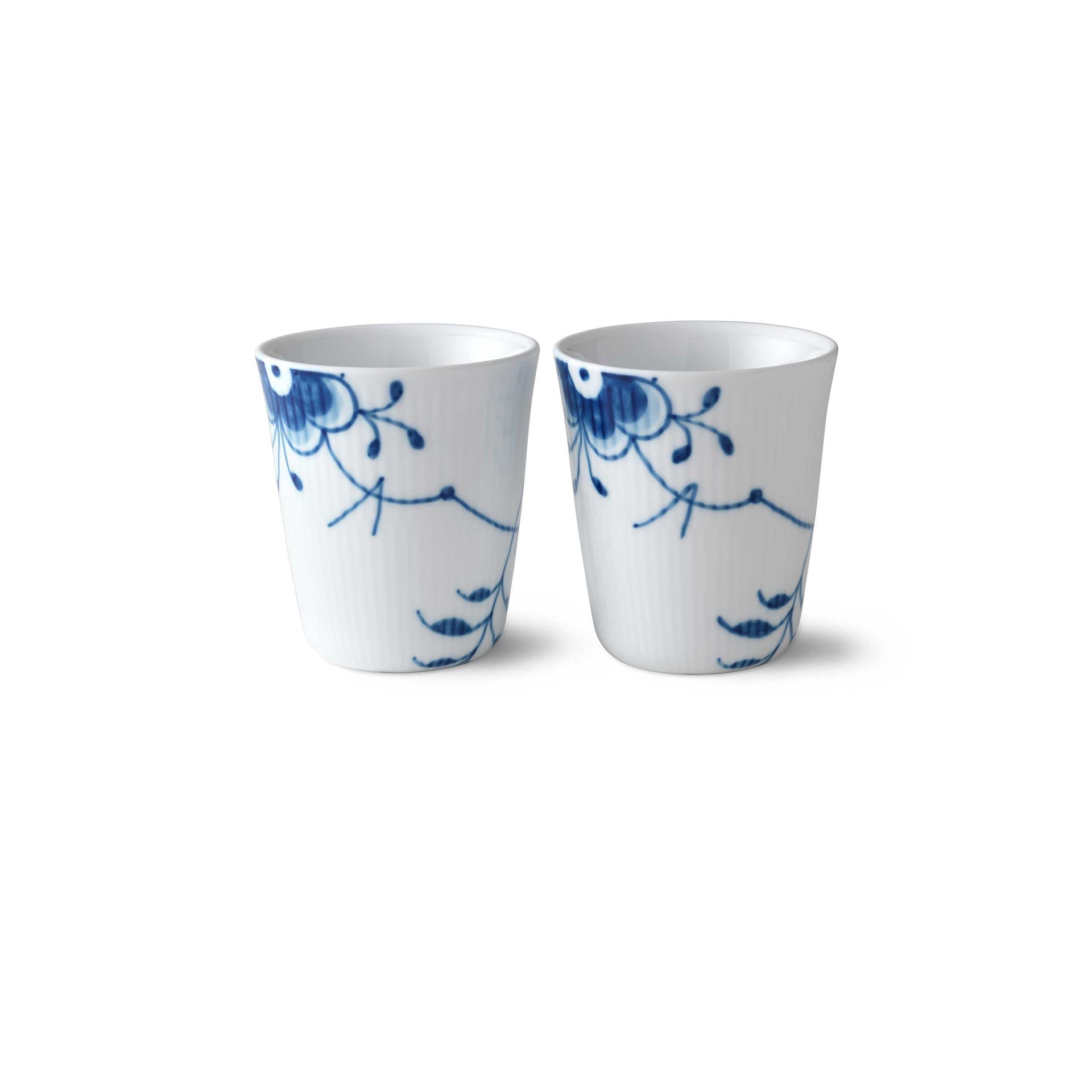 Blue Fluted Mega Thermal Mug, 29 cl, 2 pcs