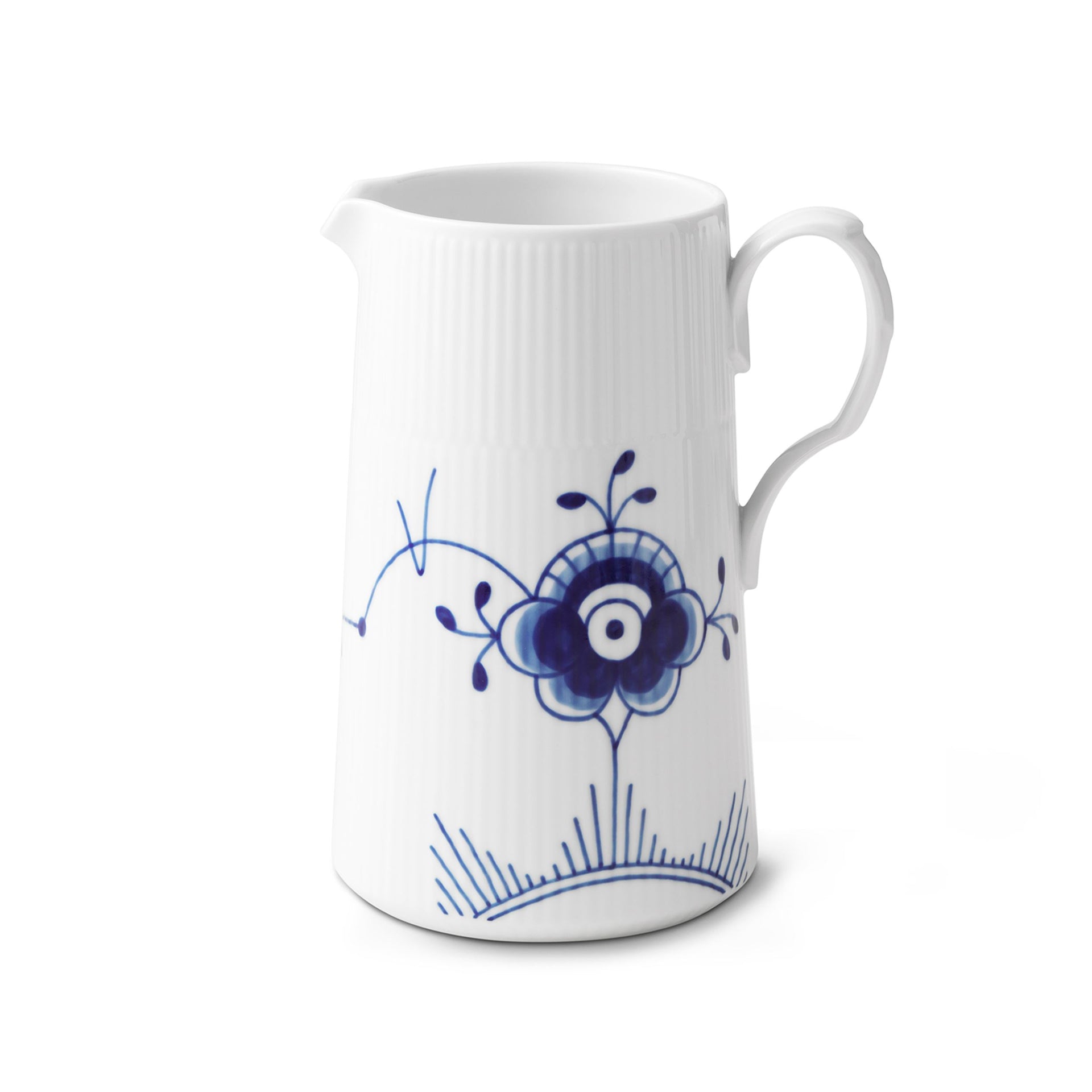 Blue Fluted Mega Jug, 1.5 l