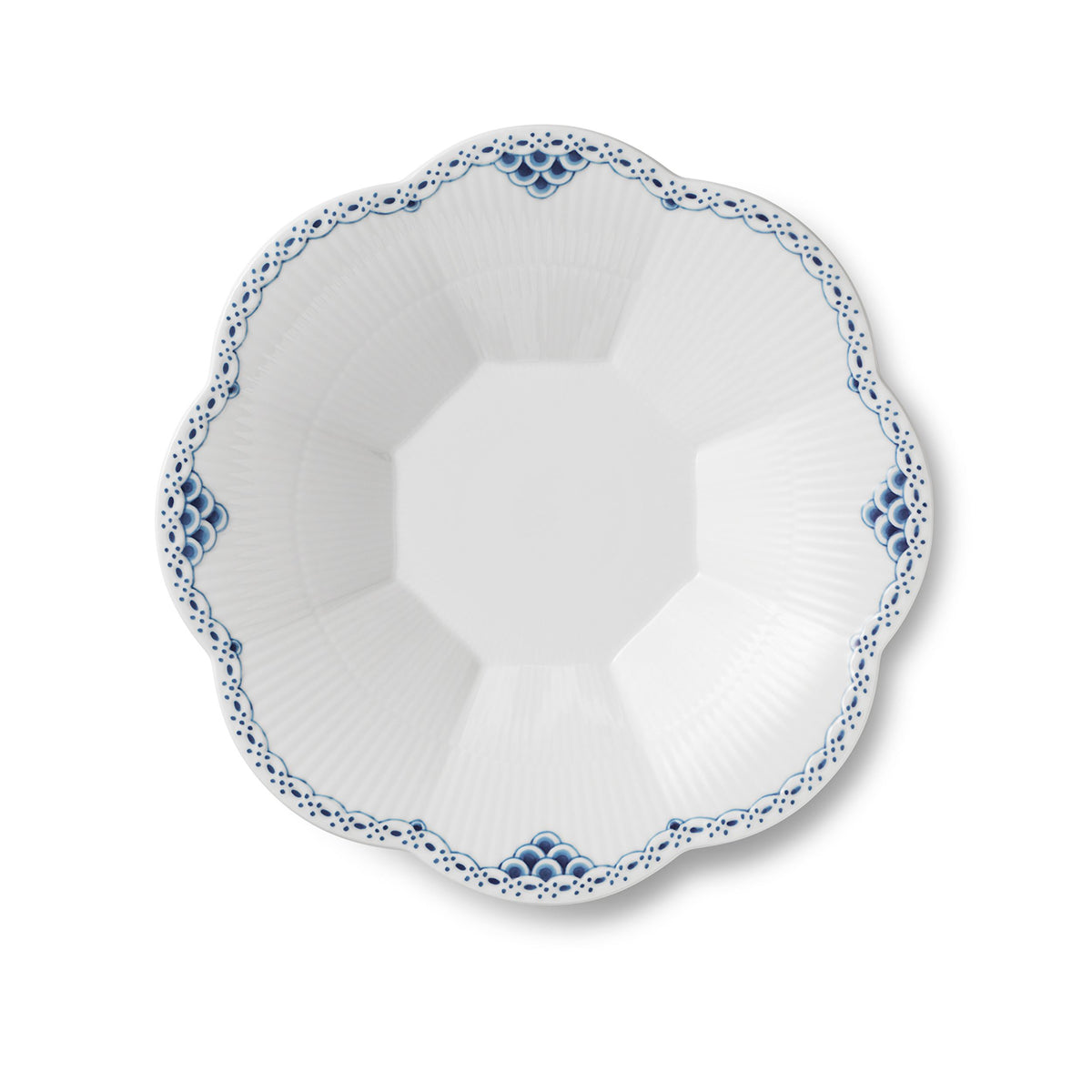 Princess Tiefteller mit Blütenblatt Rand, 25 cm - Princess Petal Bowl, 25.5 cm
