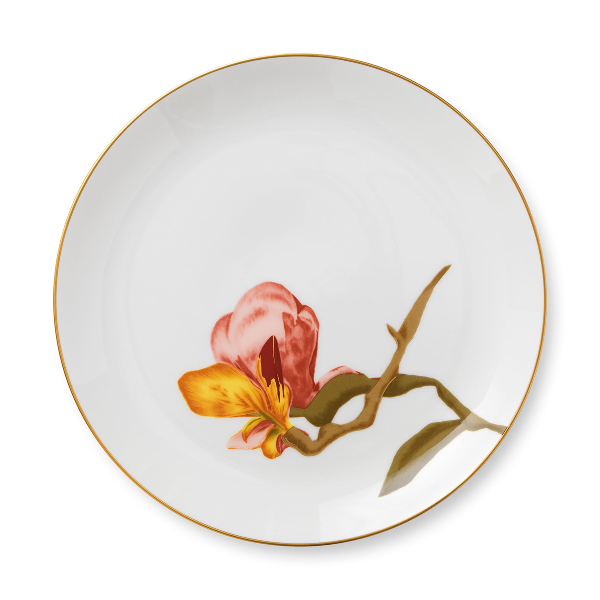 Flora Plate, Magnolia, 27 cm