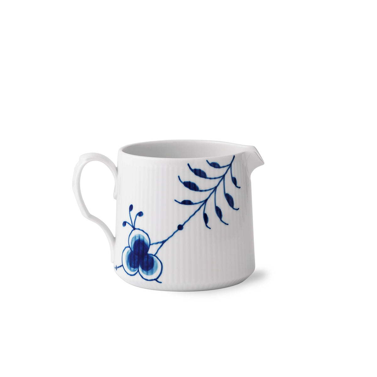 Mega Gerippt Blau Krug, 70 cl - Blue Fluted Mega Jug, 70 cl