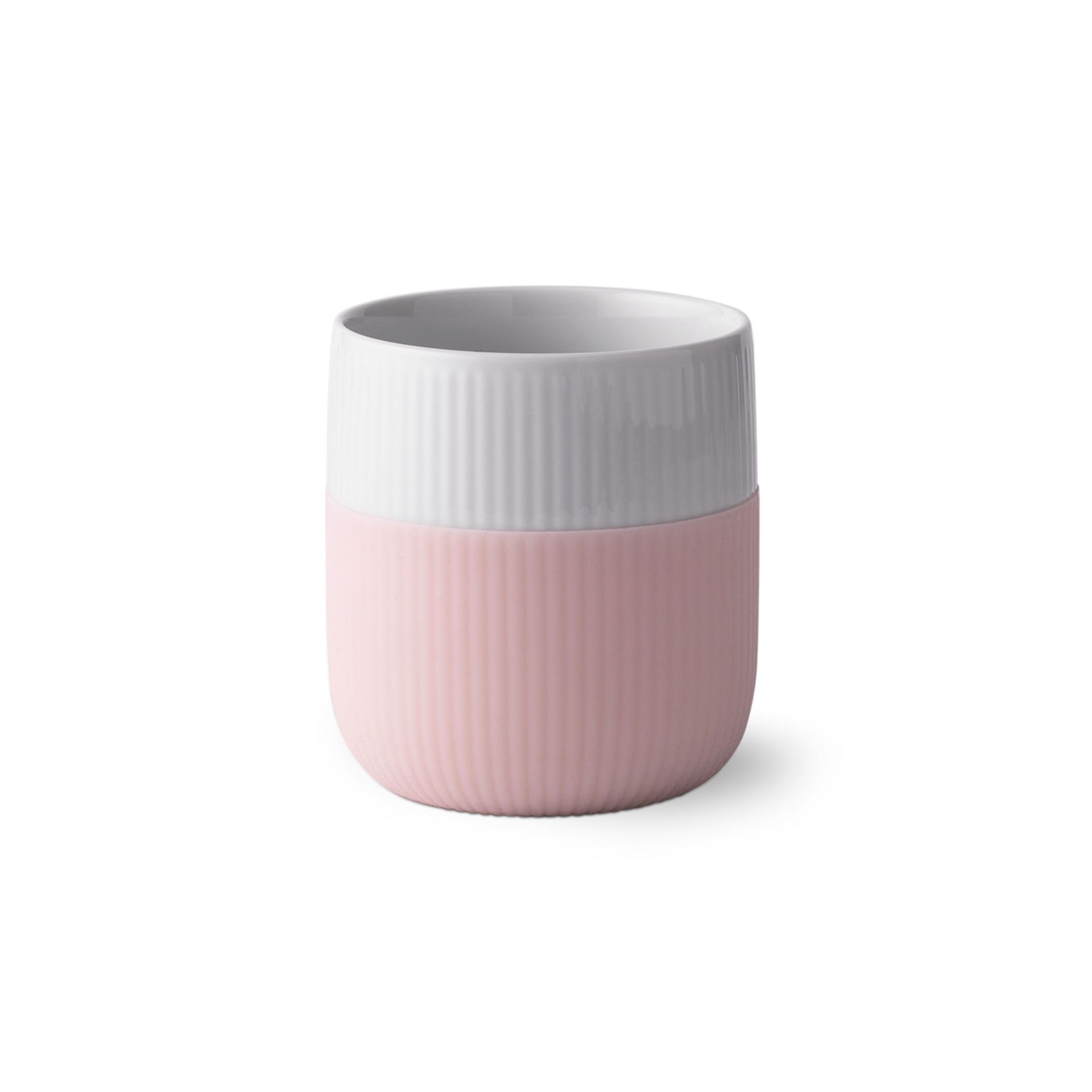 Fluted Contrast Mug, Dahlia, 35 cl