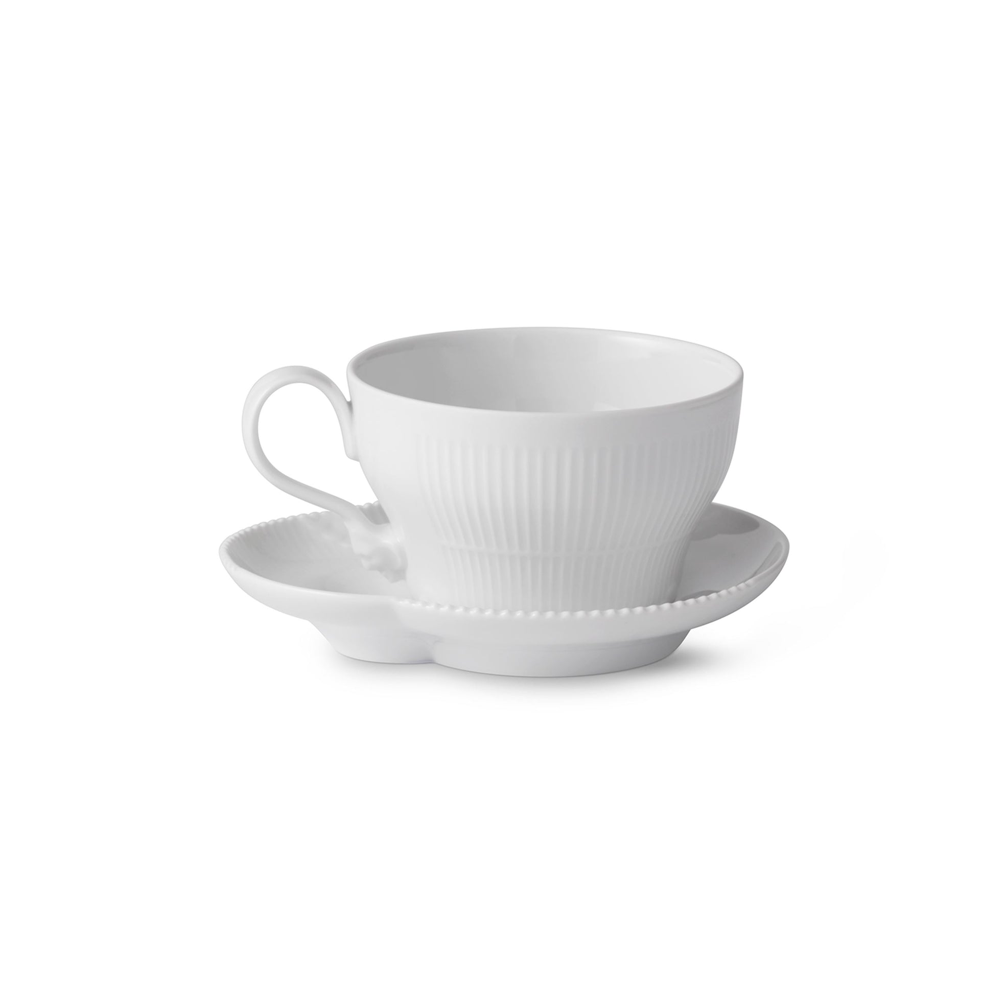 White Elements Cup and Saucer, 26 cl