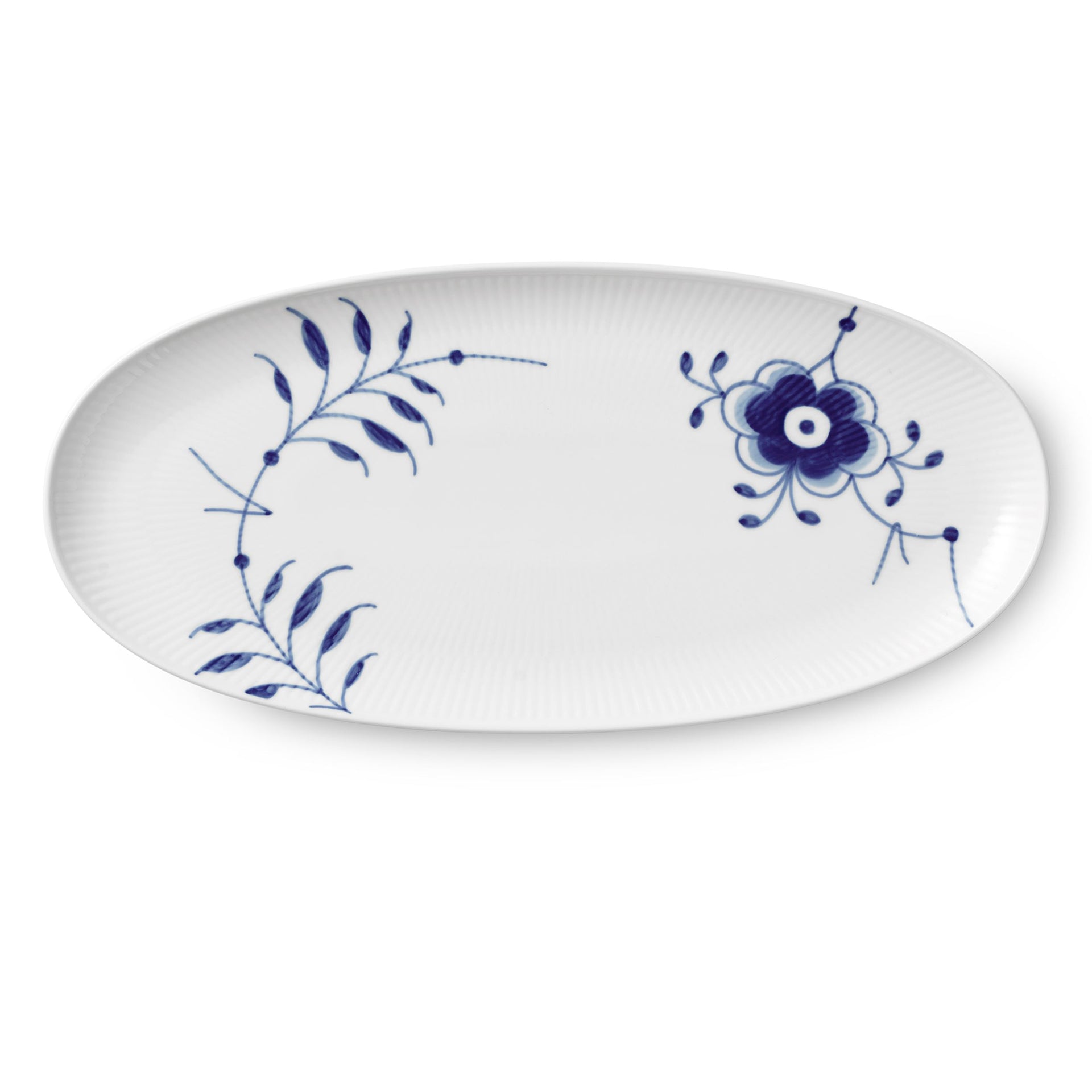Blue Fluted Mega Dish, 37 cm