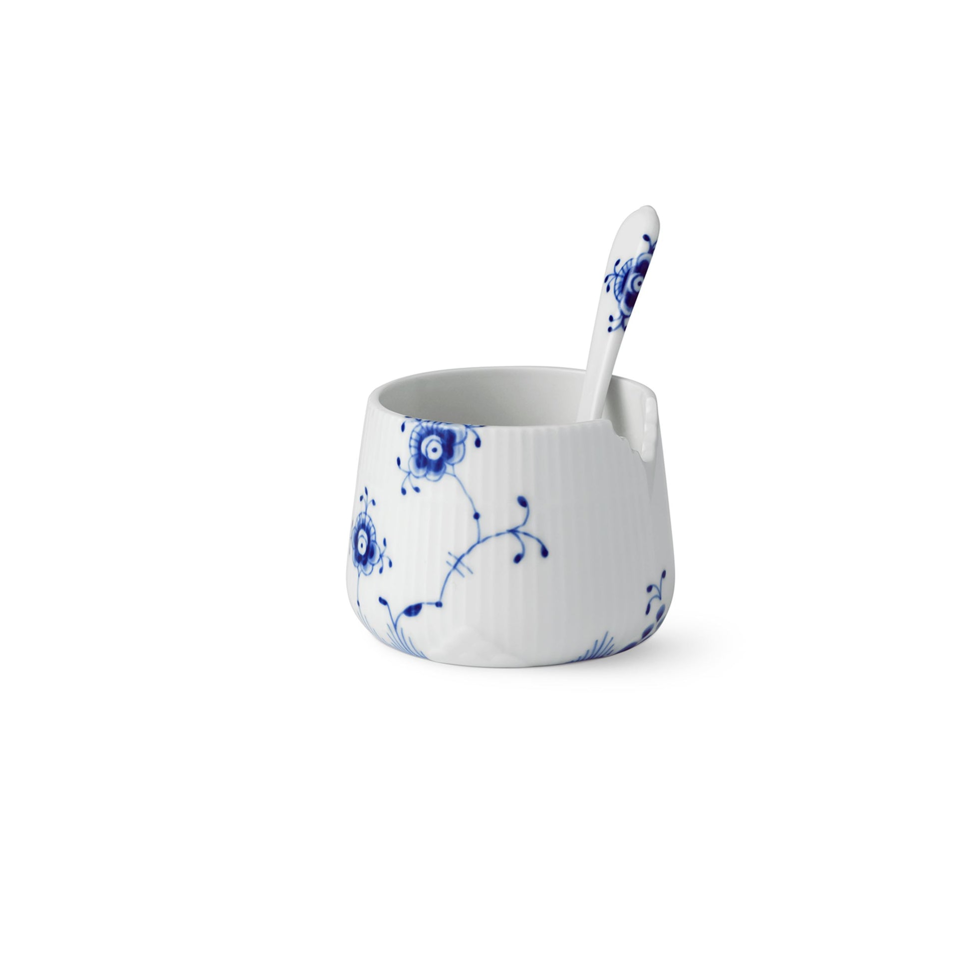 Blue Elements Sugar Bowl with Spoon, 8 cm