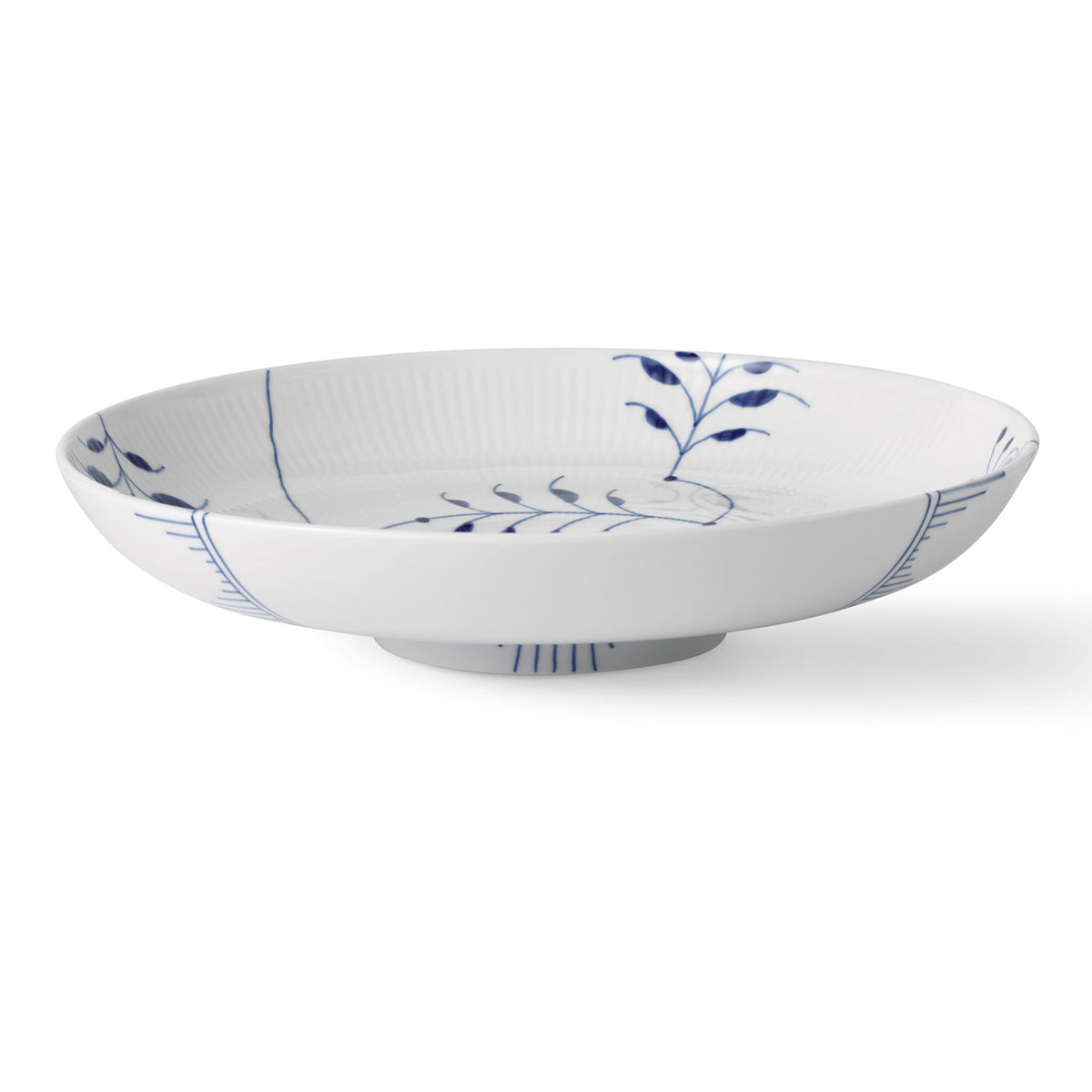 Blue Fluted Mega Bowl, 34 cm