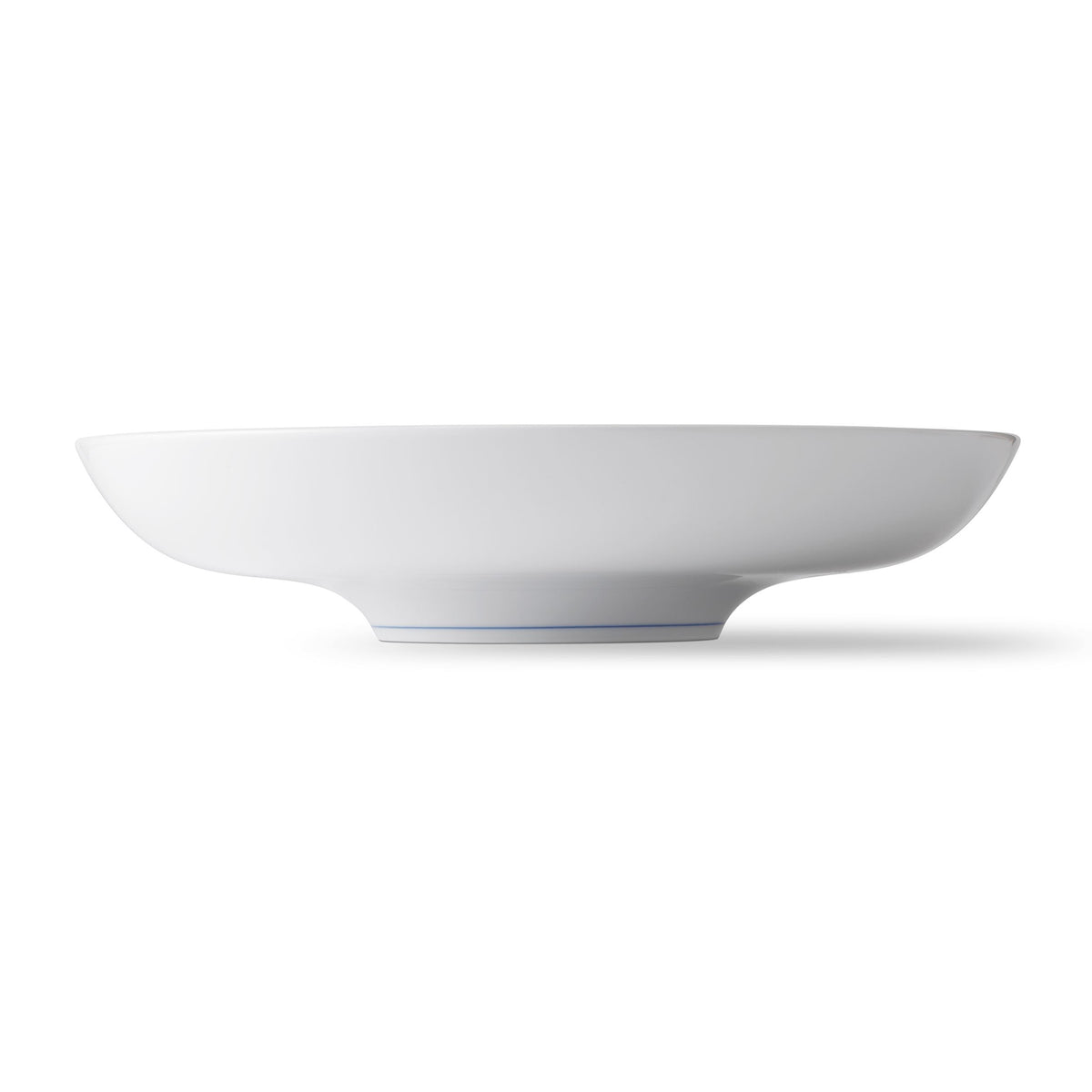 Blue Fluted Plain Bowl, 34 cm