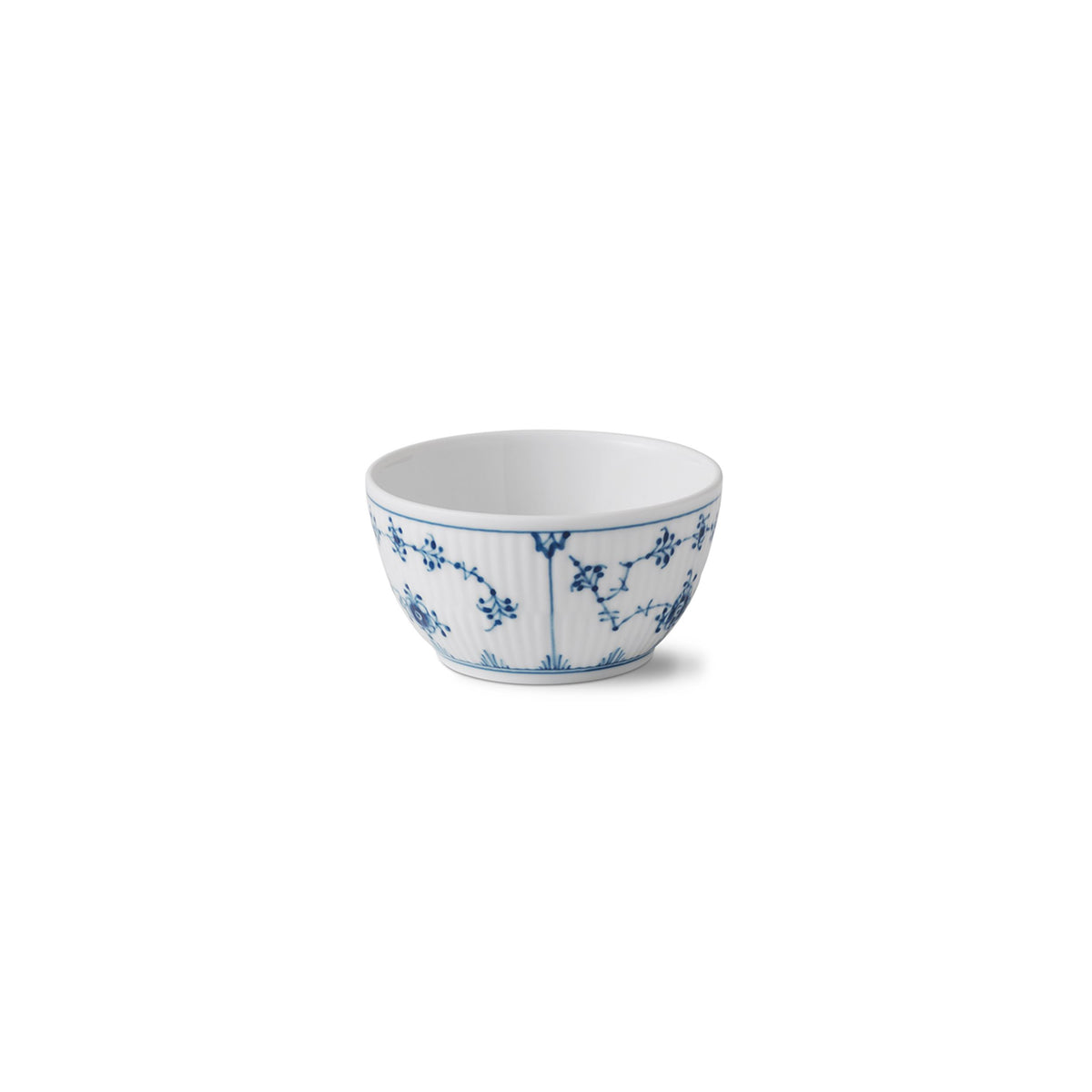Blue Fluted Plain Bowl, 15 cl
