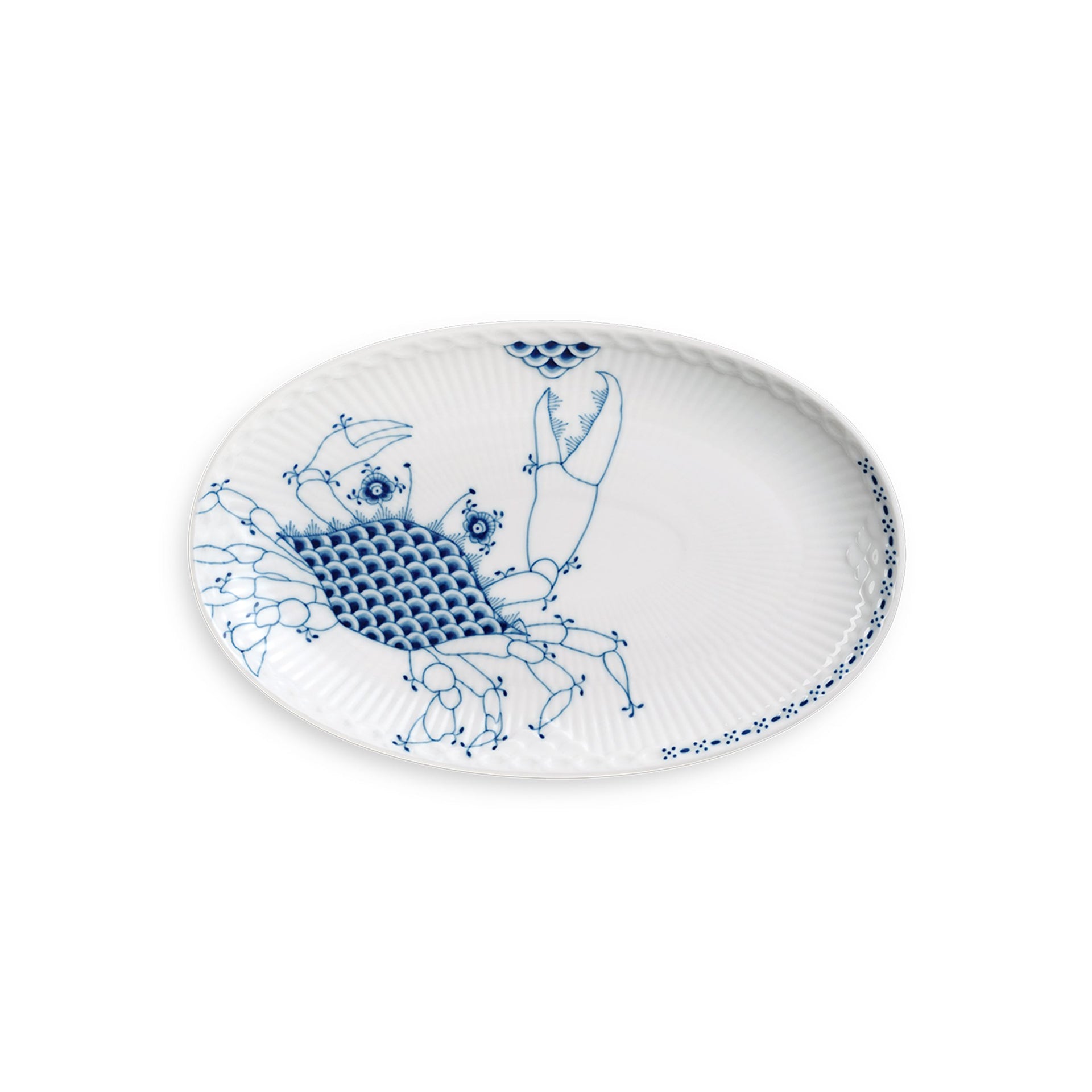 Royal Creatures Assiette, Crab, 23.5 cm