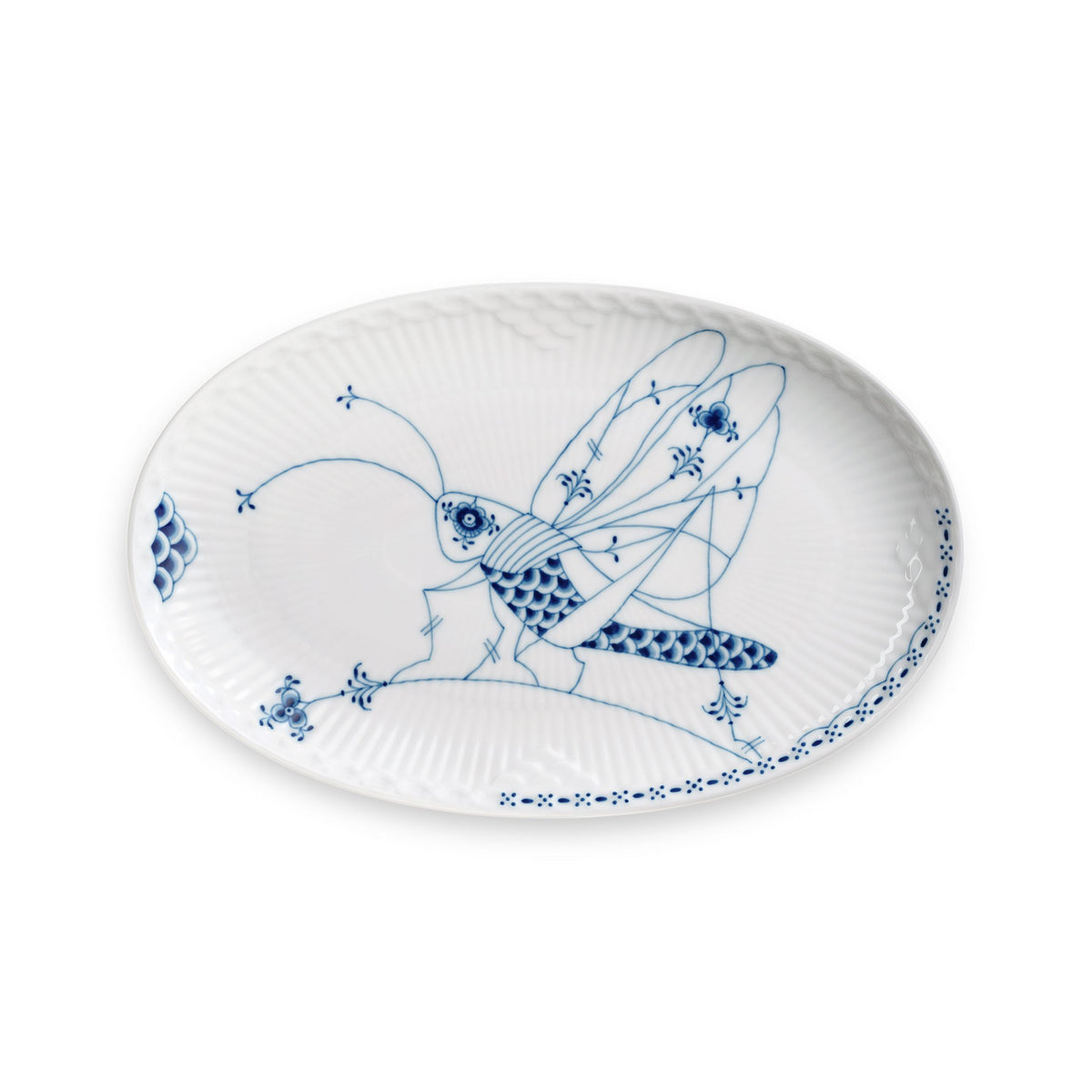 Royal Creatures Assiette, Grasshopper, 23.5 cm