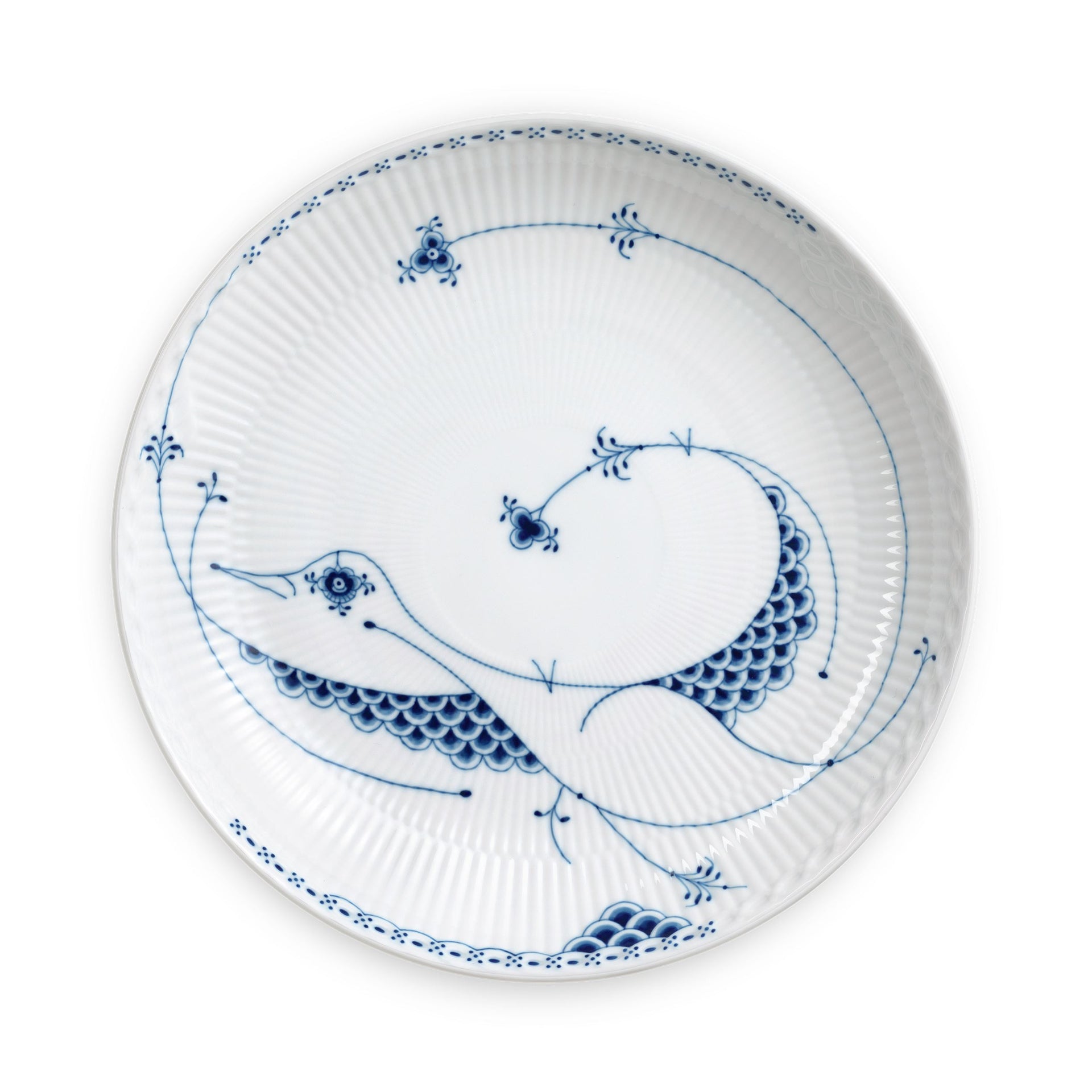 Royal Creatures Plate Coupe, Swan, 25 cm