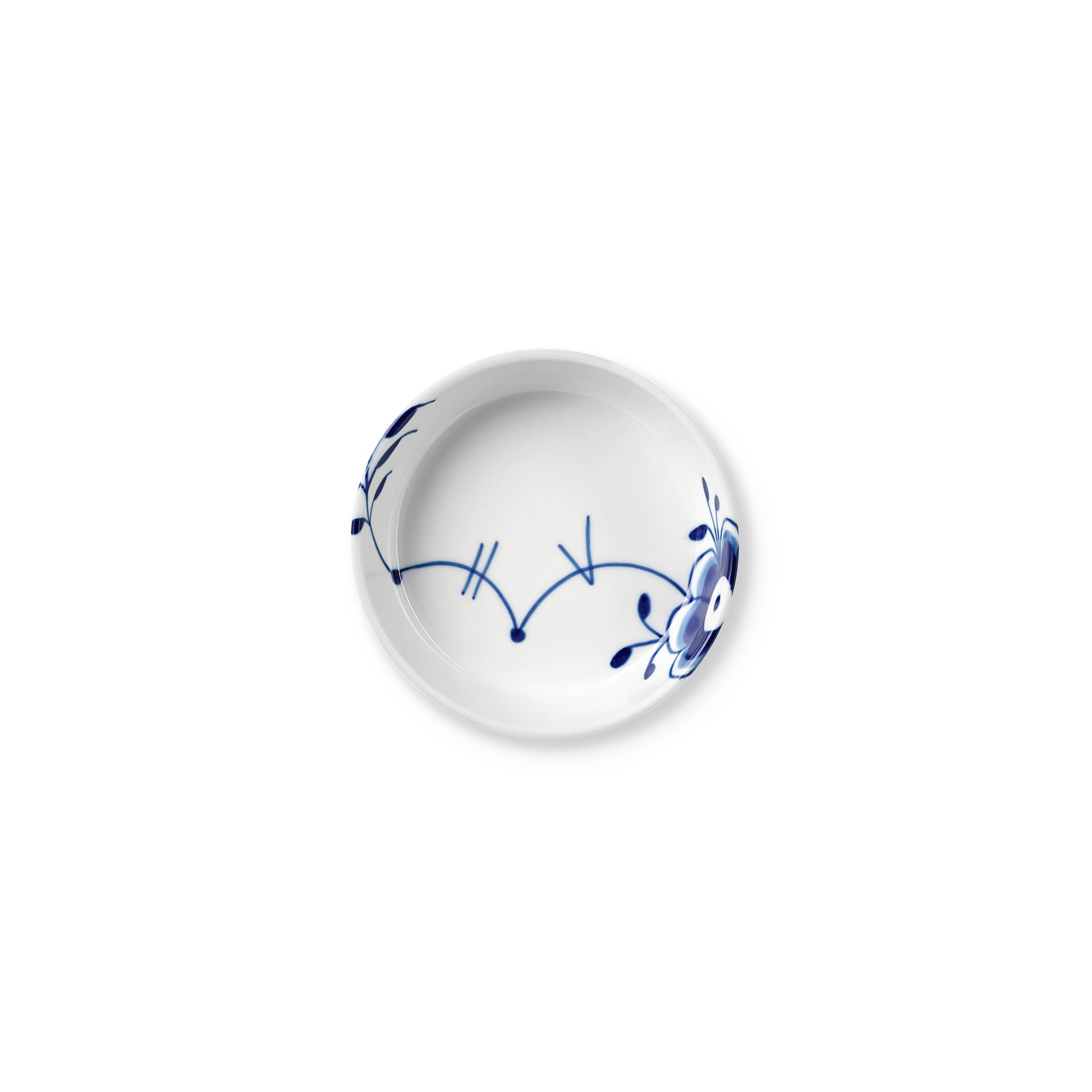 Blå Mega Riflet ovnfast fad, 12,5 cm - Blue Fluted Mega Ovenware, 12.5 cm