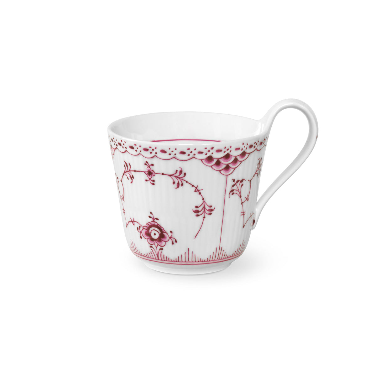 Purpur Fluted Half Lace High Handle Cup, 33 cl