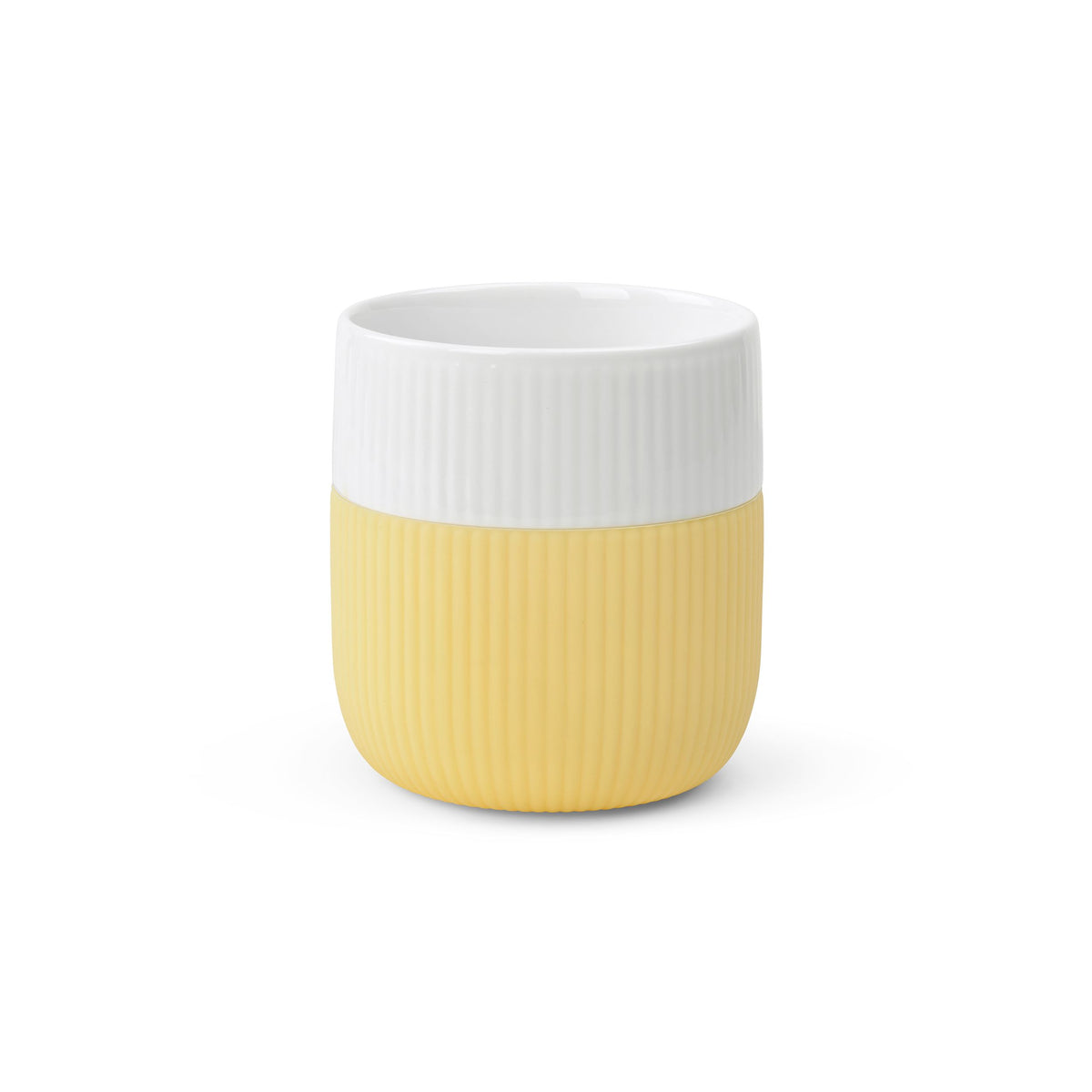 Fluted Contrast Mug, Sunbeam, 35 cl