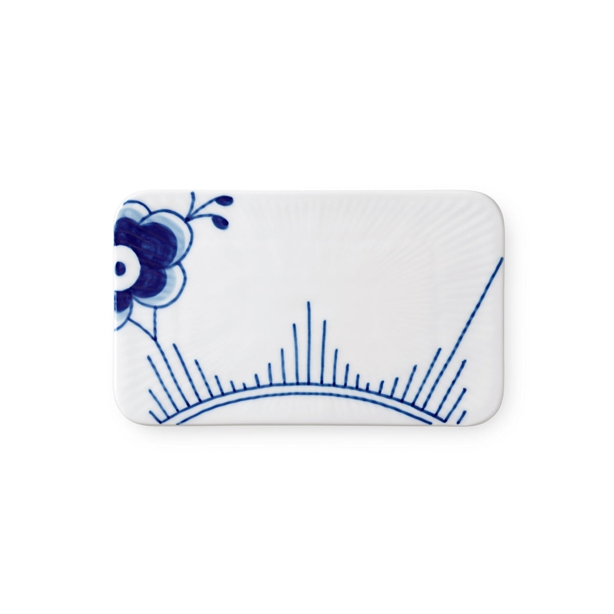 Blue Fluted Mega Serving Board, 15.5 cm