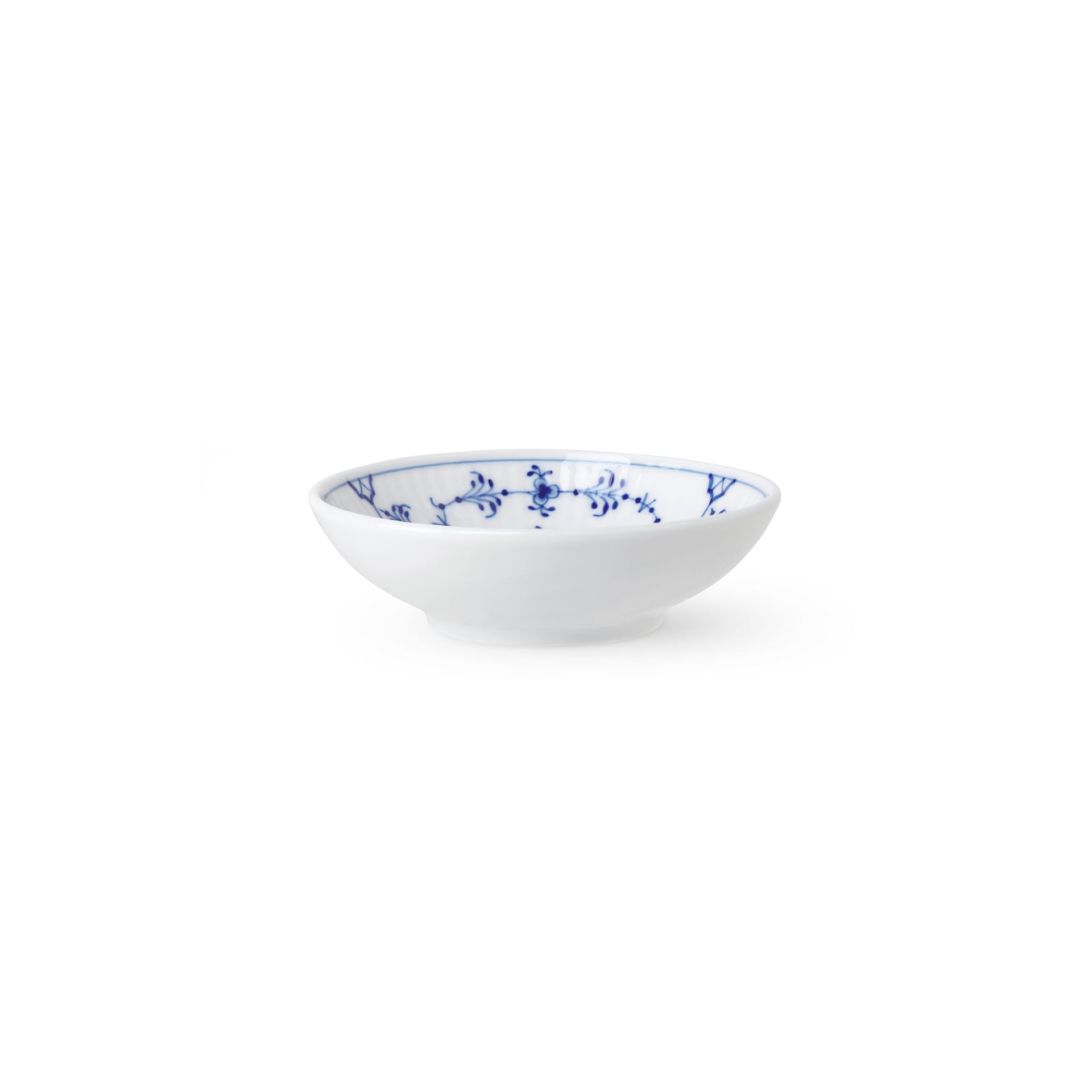 Blue Fluted Plain Bowl, 9 cl