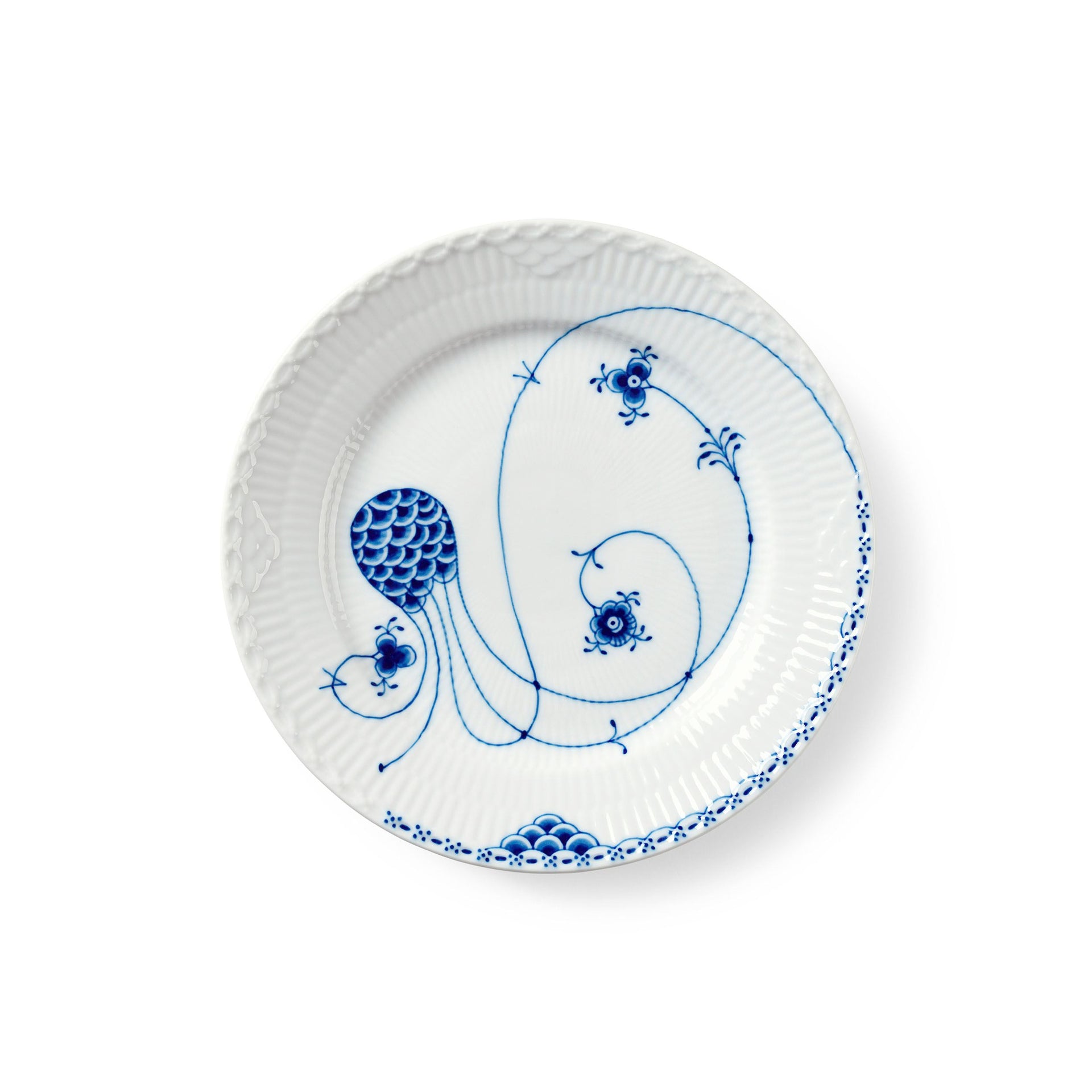 Royal Creatures Plate, Octopus, 19 cm