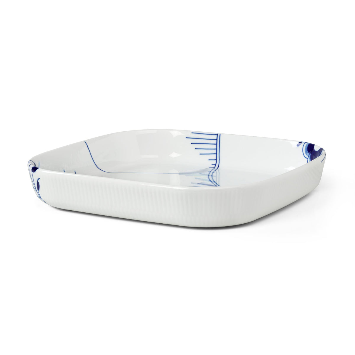 Blue Fluted Mega Ovenware, 30 cm